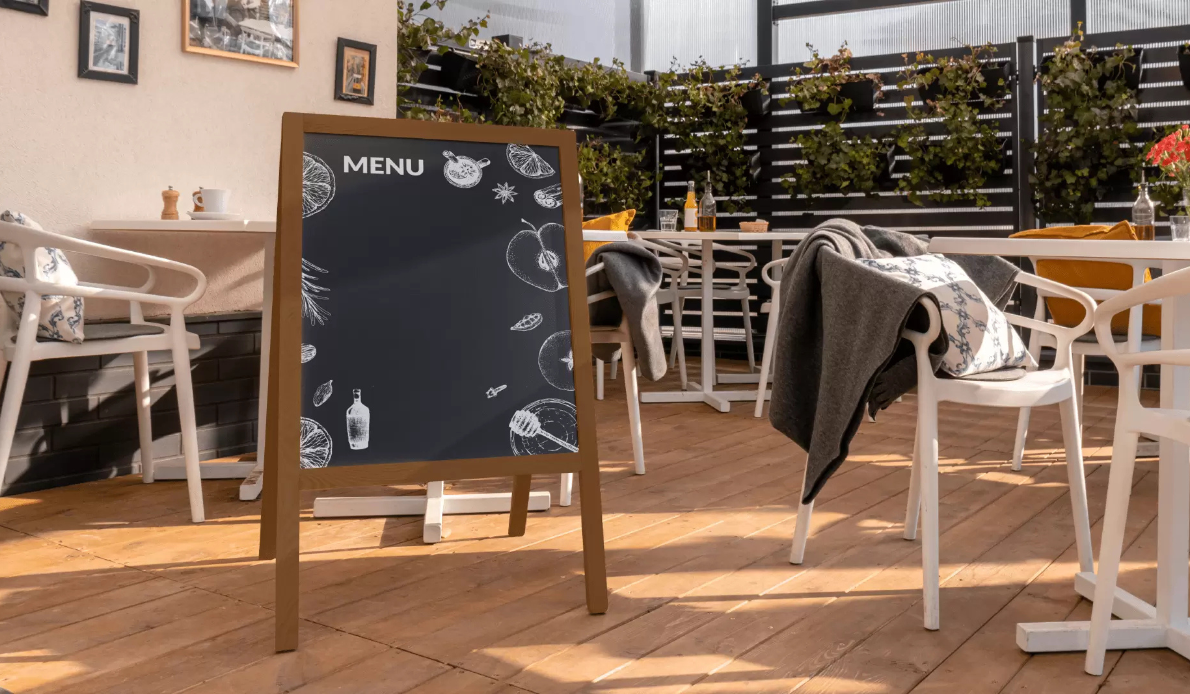 Lavagne Menu Board & Cavalletti