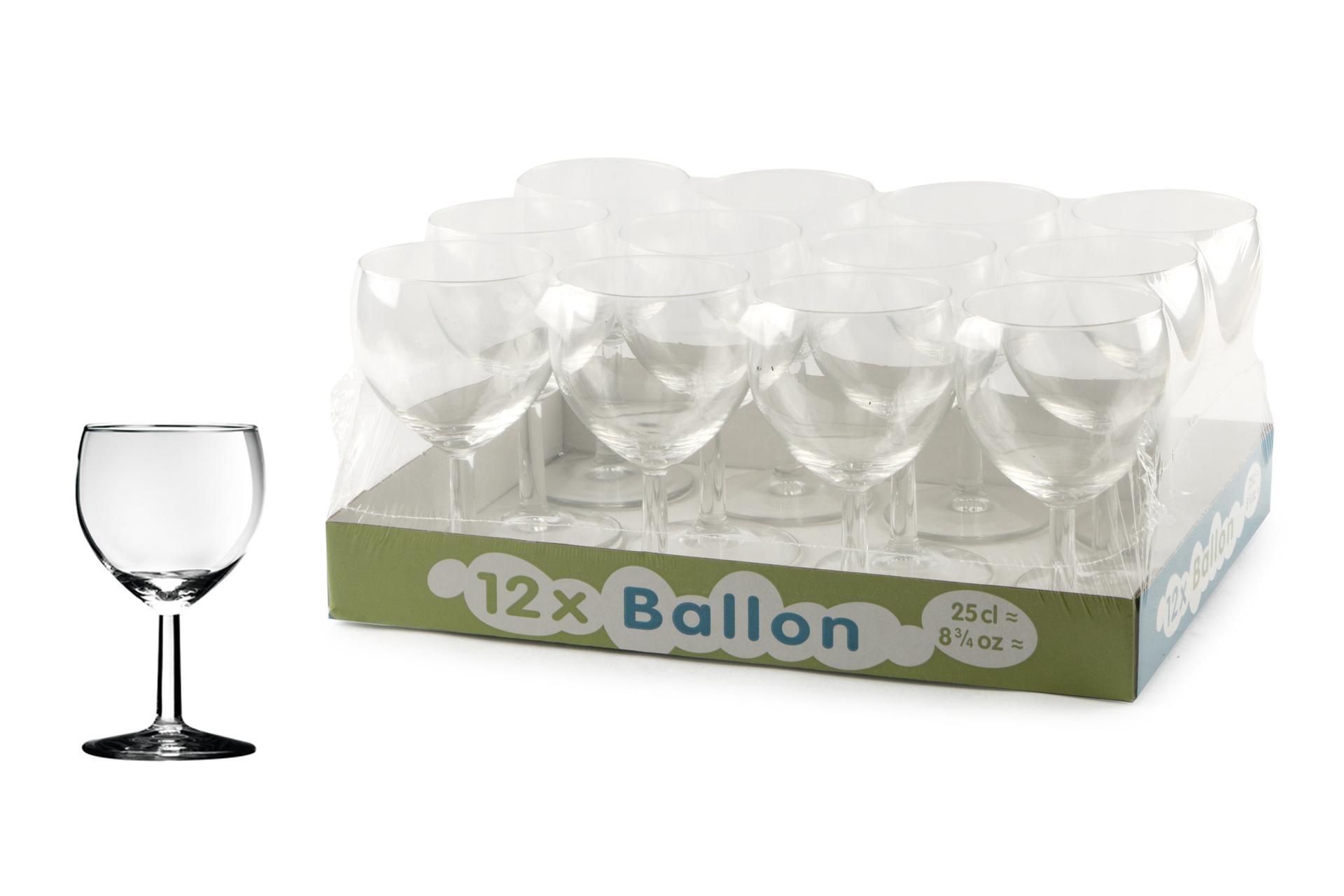 Libbey Ballon Calici 25 cl - Confezione da 12 Pezzi - Set 12 Pz