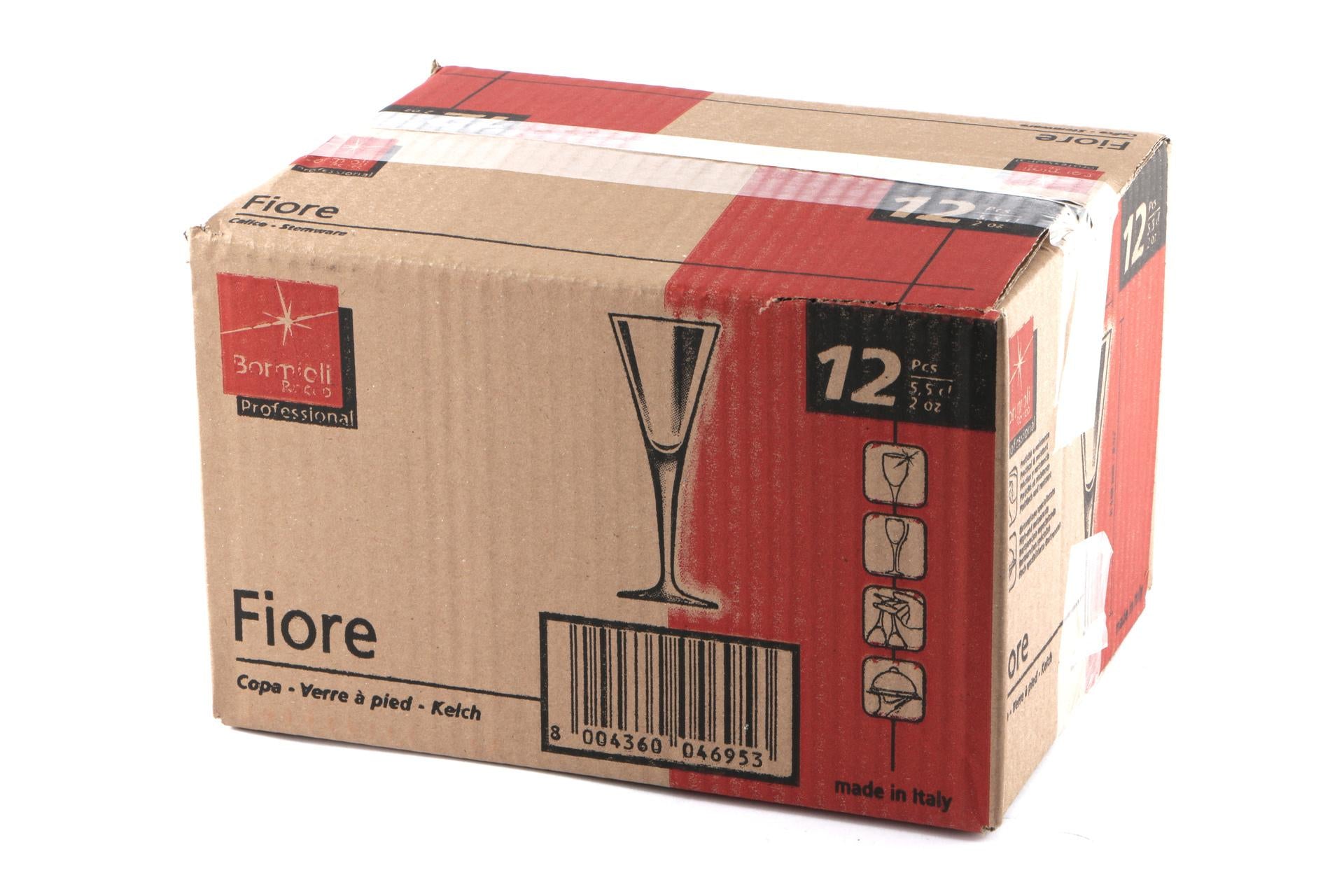 Bormioli Rocco Fiore Set 12 Calici Schnaps 5.3 cl - Stelo Unico e Lavorazione a Caldo - Set 12 Pz 3