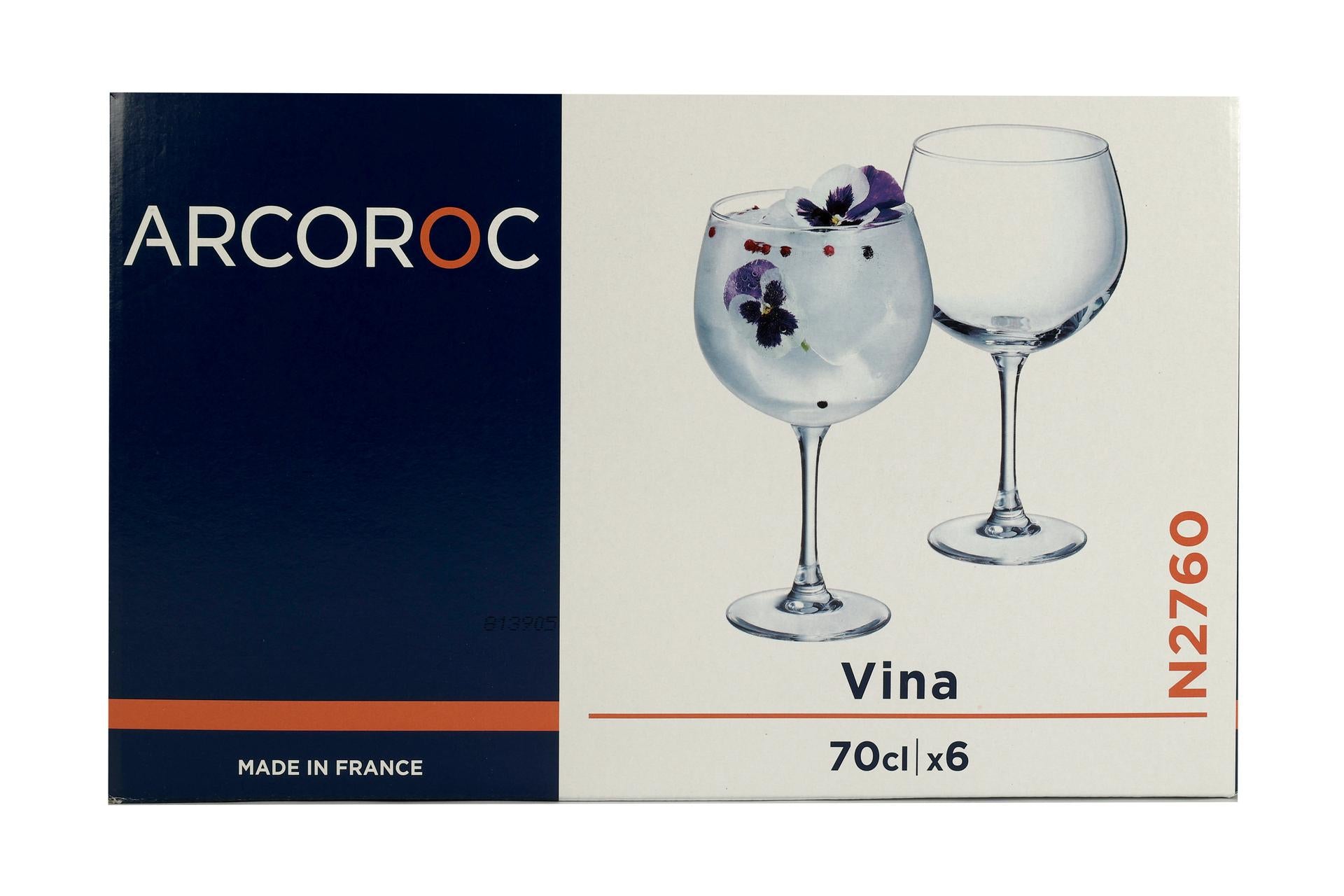 Arcoroc Vina Cocktail Set 6 Calici 70 cl - Calici per Cocktail, Gin, Gelato e Dessert al Cucchiaio - Set 6 Pz 5