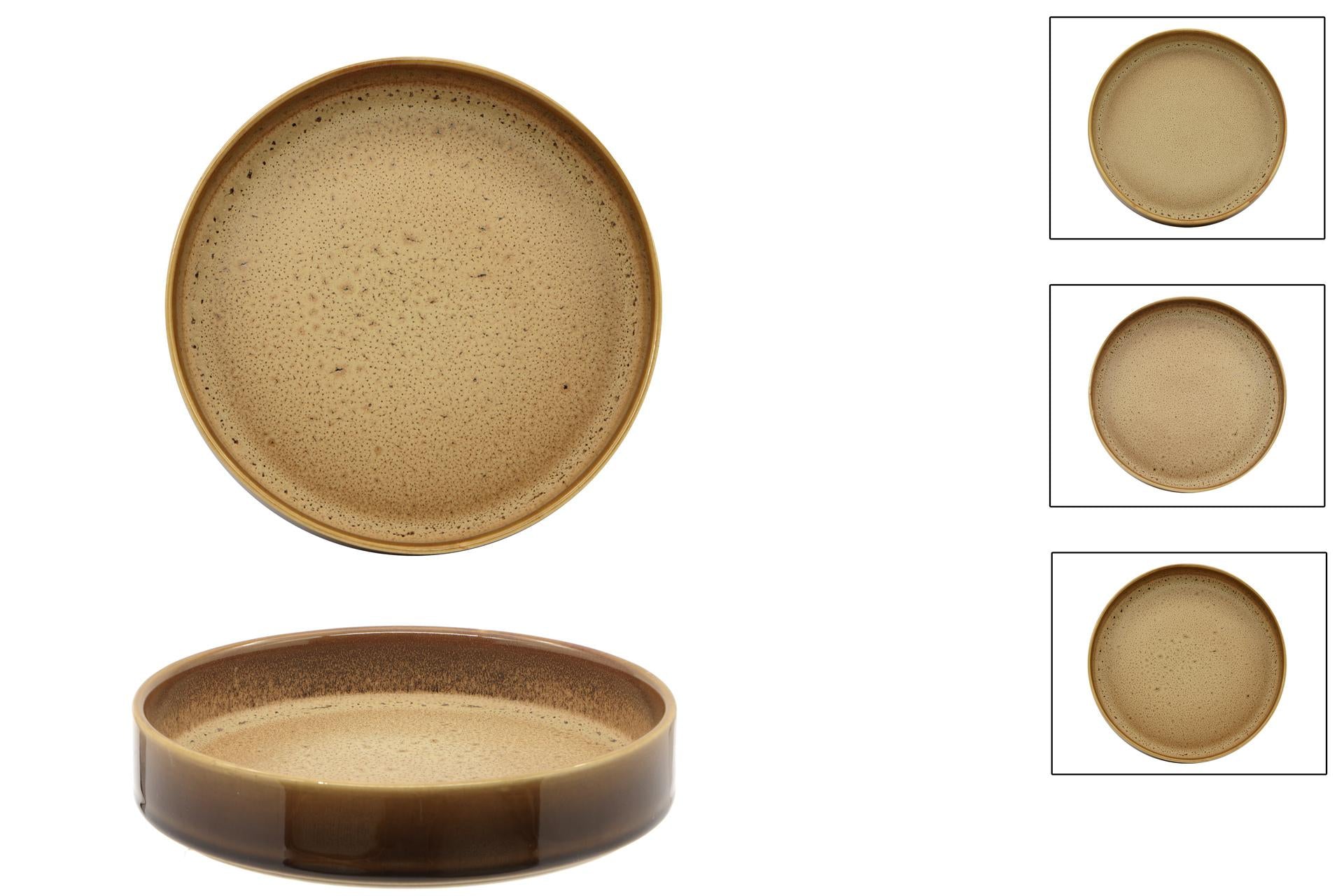 Pt Sango Ceramics Kaden Arica Piatto Fondo Bordo Alto Ø20 cm - Set 6 Pz