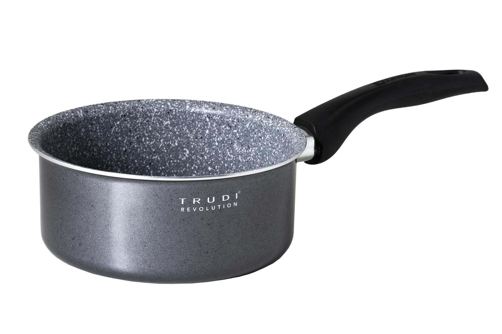 Aeternum Trudi Revolution Casseruola 1 Manico Ø16 cm - Adatta a Tutti i Piani Cottura Inclusa Induzione