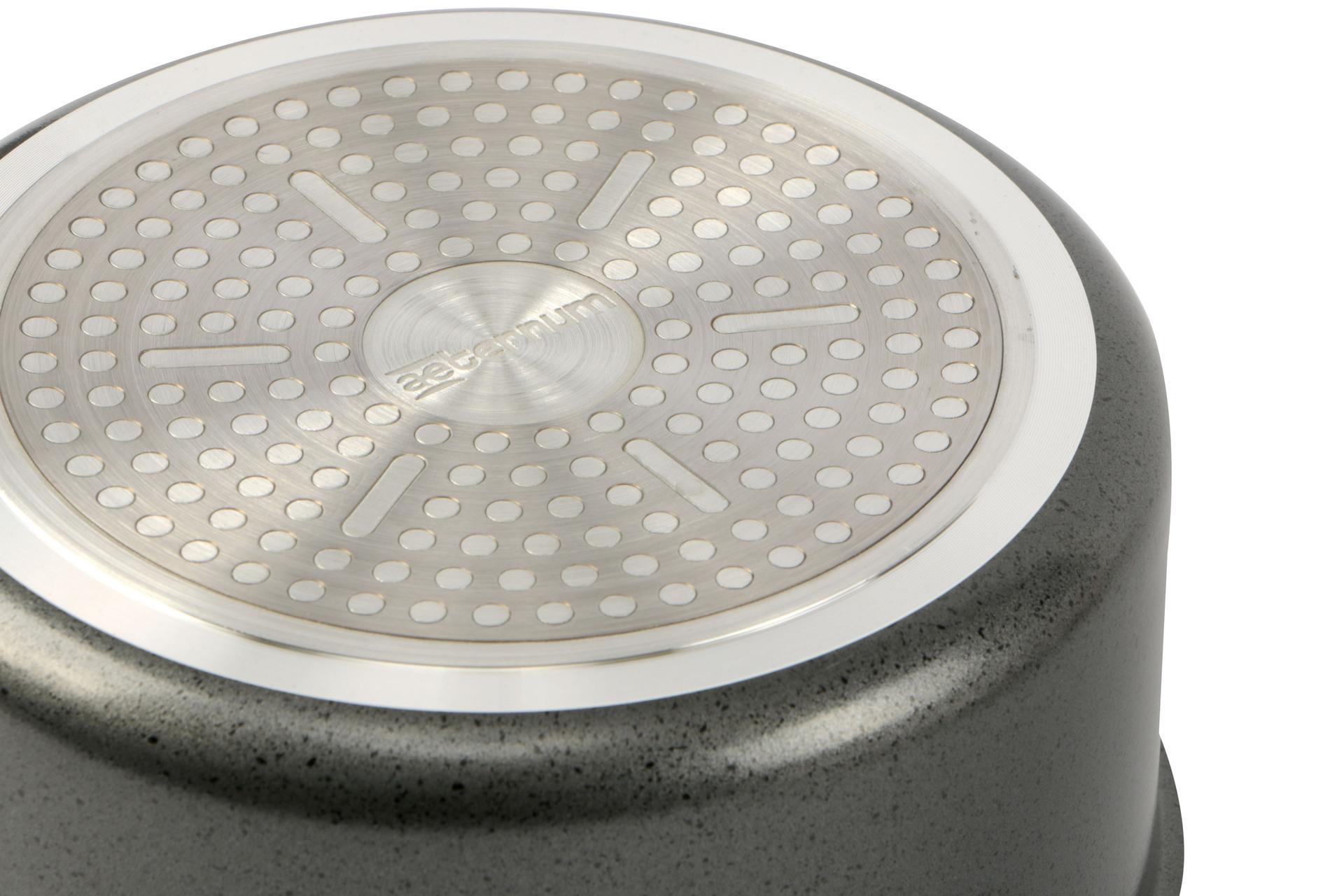 Aeternum Trudi Revolution Casseruola 1 Manico Ø16 cm - Adatta a Tutti i Piani Cottura Inclusa Induzione