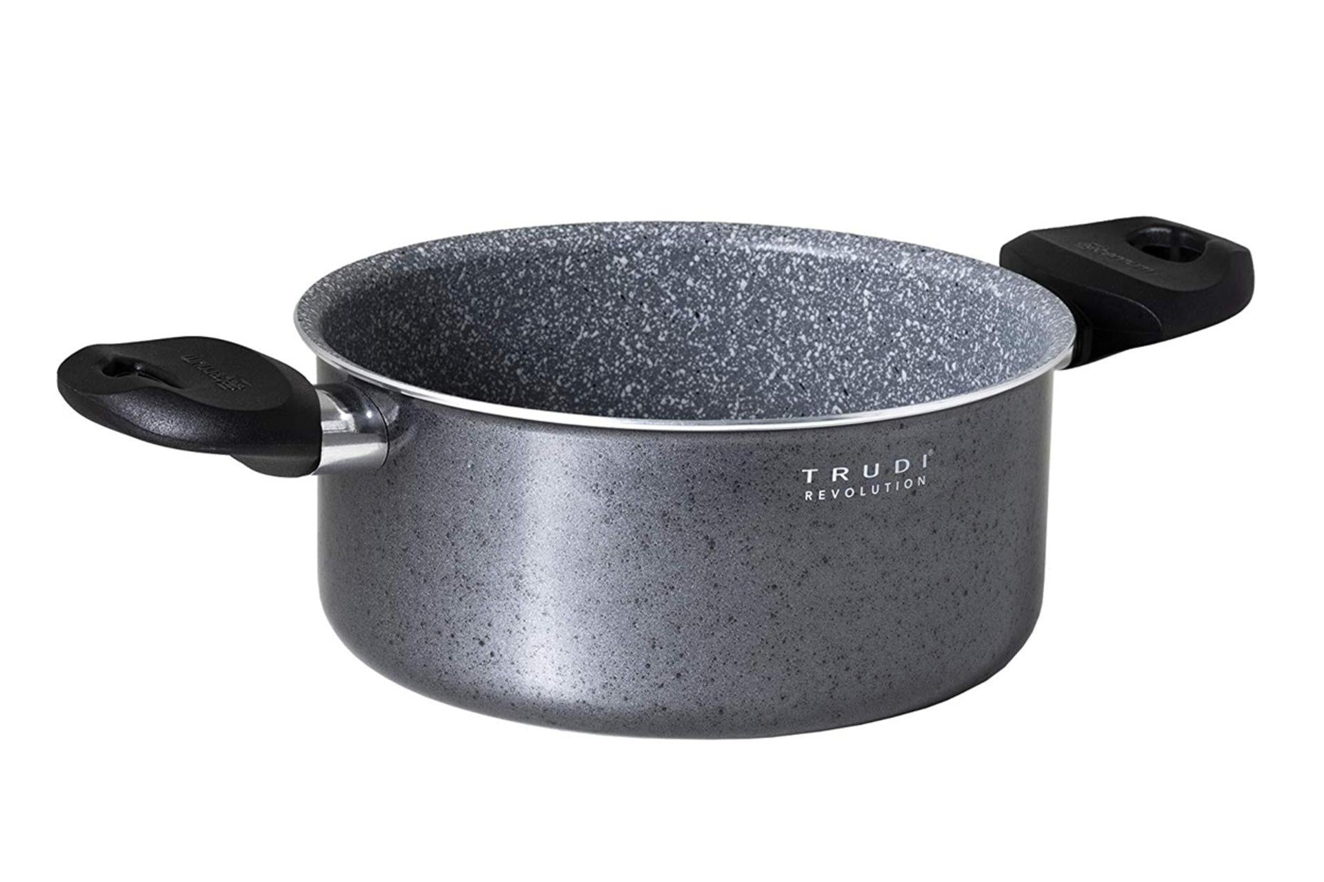 Aeternum Trudi Revolution Casseruola 2 Manici Ø24 cm - Adatta a Tutti i Piani Cottura Inclusa Induzione