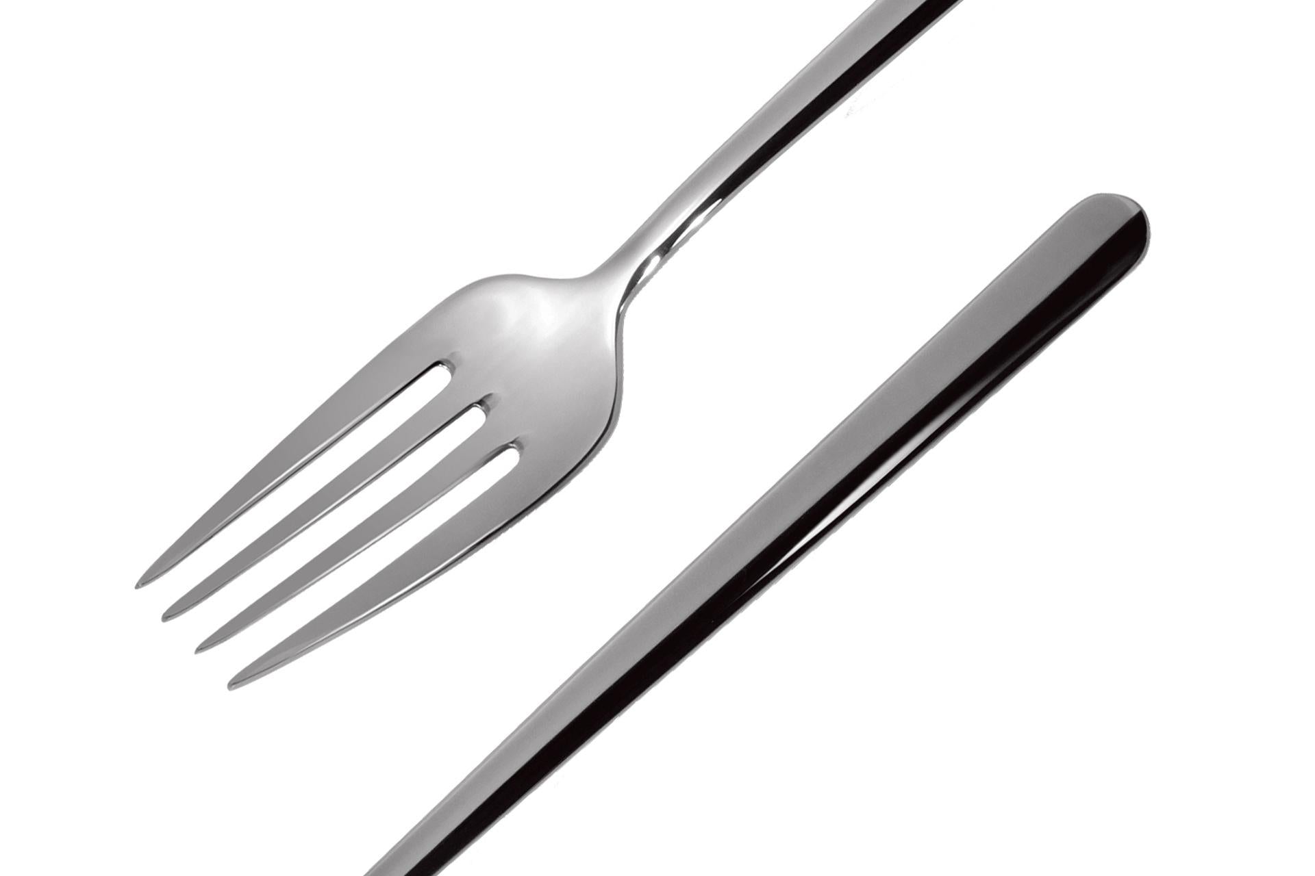 Comas Violet Q8 Forchetta Tavola Acciaio Inox 18/10 - Spessore 4 mm Linea Viole - Set 12 Pz