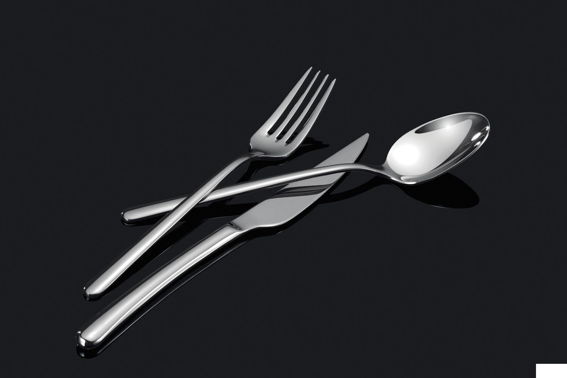 Comas Violet Q8 Cucchiaio Frutta In Acciaio Inox 18/10 - Spessore 3.5 mm Linea Viole - Set 12 Pz 5