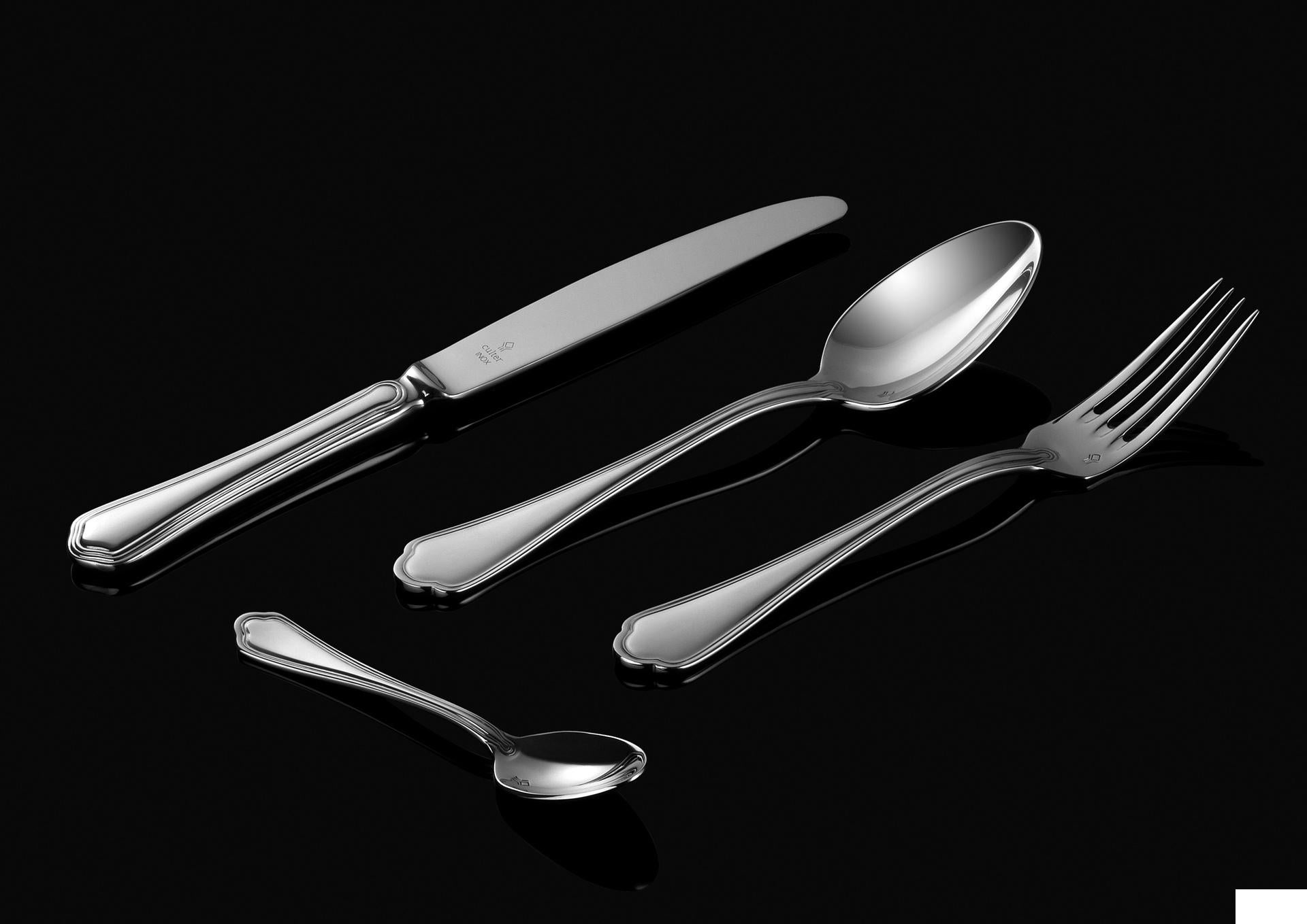 Comas Sangiovese Forchetta Dolce 17 cm - Acciaio Inox 18/10 Spessore 3 mm - Set 12 Pz 5