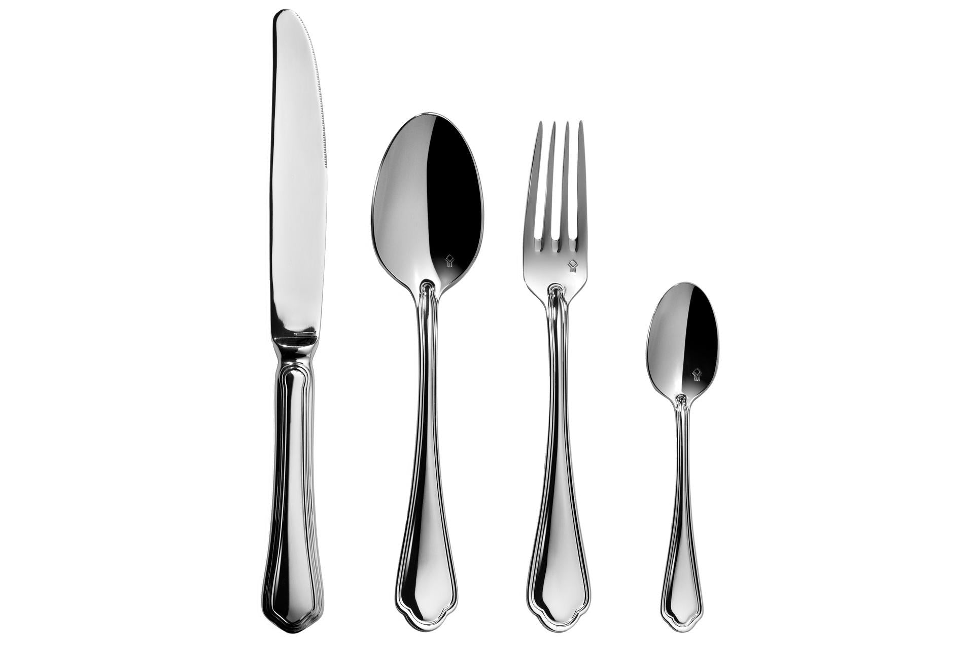 Comas Sangiovese Cucchiaio Caffè 14.2 cm In Acciaio Inox 18/10 - Spessore 3 mm - Set 12 Pz