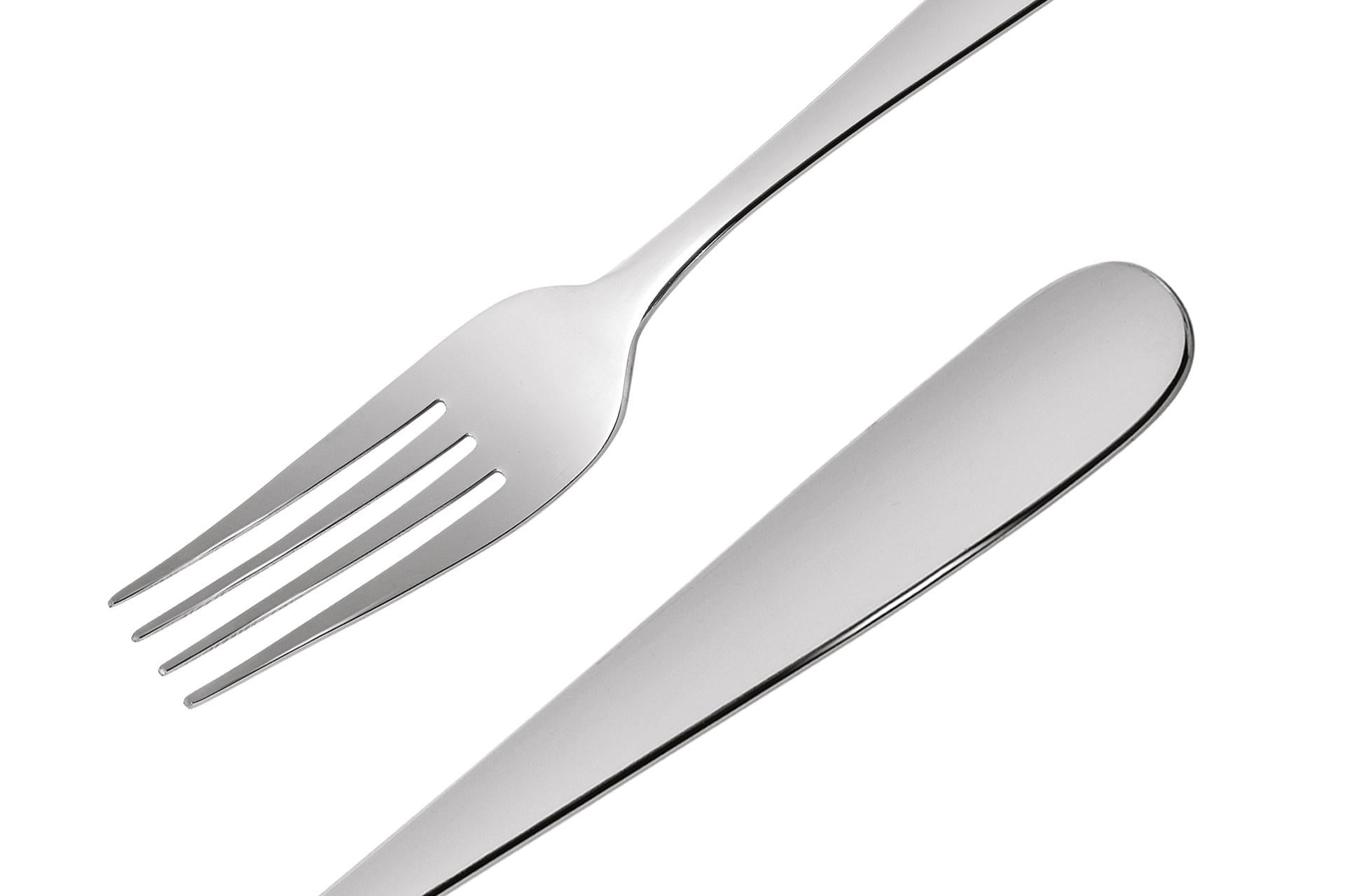 Comas Chef Forchetta Tavola In Acciaio Inox 18/10 - Spessore 3.5 mm - Set 12 Pz