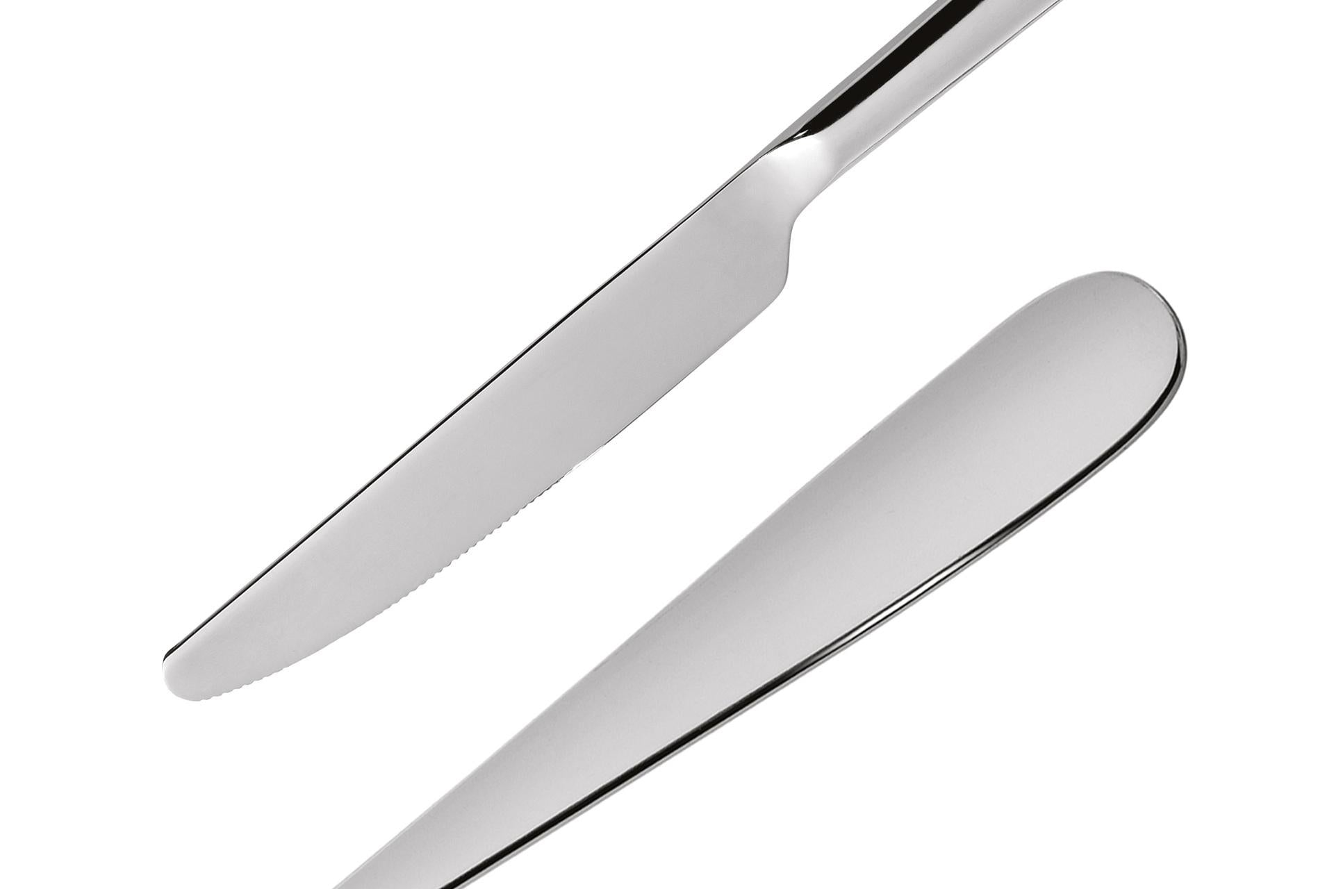 Comas Chef Coltello Frutta In Acciaio Inox 18/10 - Linea Posate Spessore Fino a 3.5 mm - Set 12 Pz