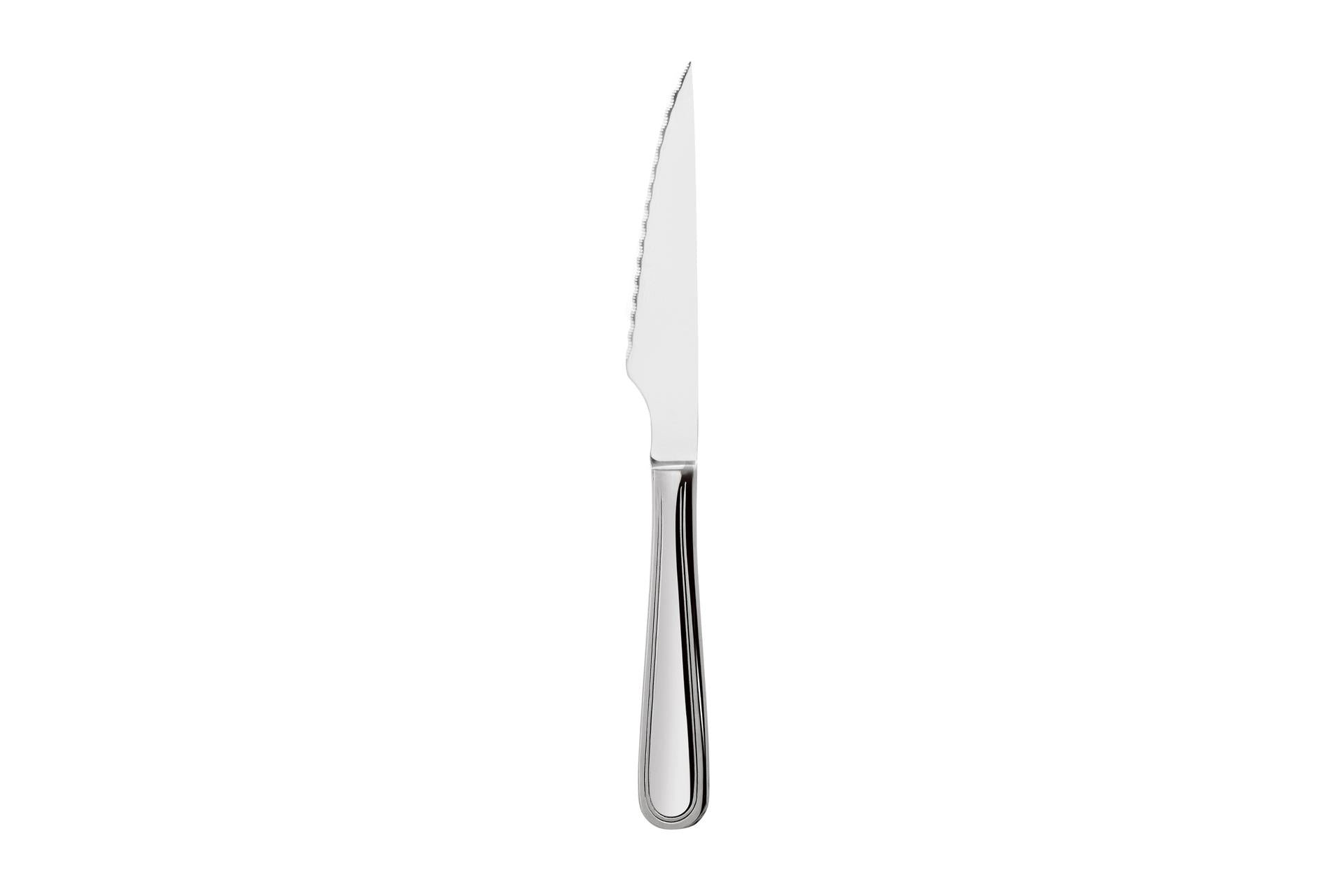 Comas Ingles XL Coltello Steak In Acciaio Inox 18/10 - Linea Posate Classica Lunga Spessore 2.5 mm - Set 12 Pz