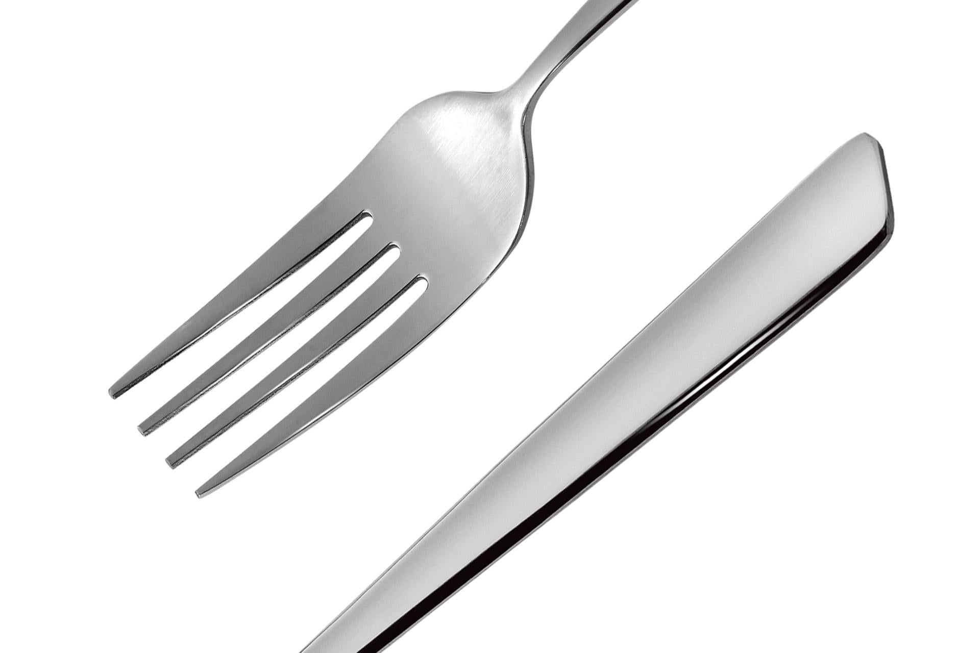 Comas Nice Forchetta Frutta Inox 4 mm - Serie Posate Eleganti - Set 12 Pz