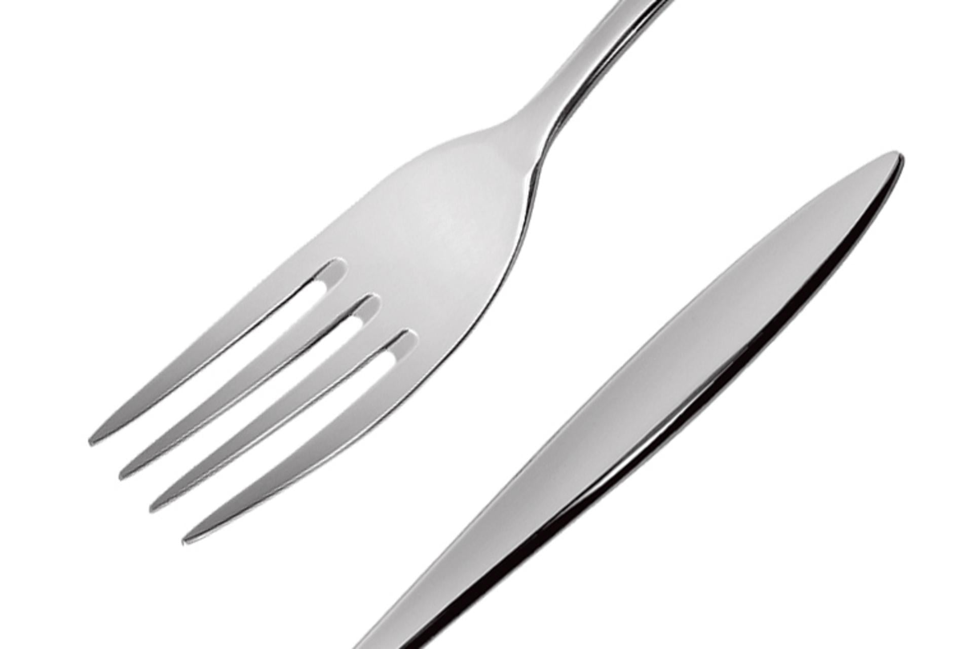 Comas Mia Forchetta Frutta Inox 2.5 mm - Posate In Acciaio Nickel Free - Set 12 Pz