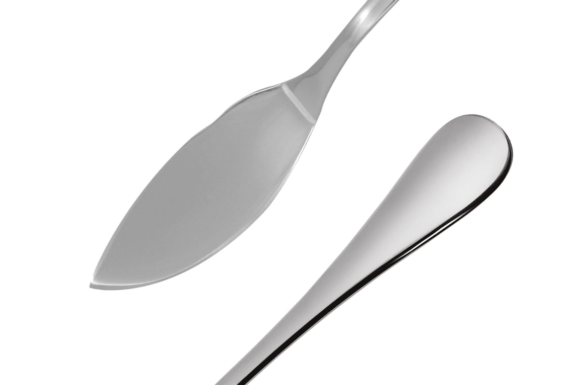 Comas Sevilla XL Coltello Pesce Inox 2.5 mm - Lunghezza 20 cm In Acciaio Nichel Free - Set 12 Pz