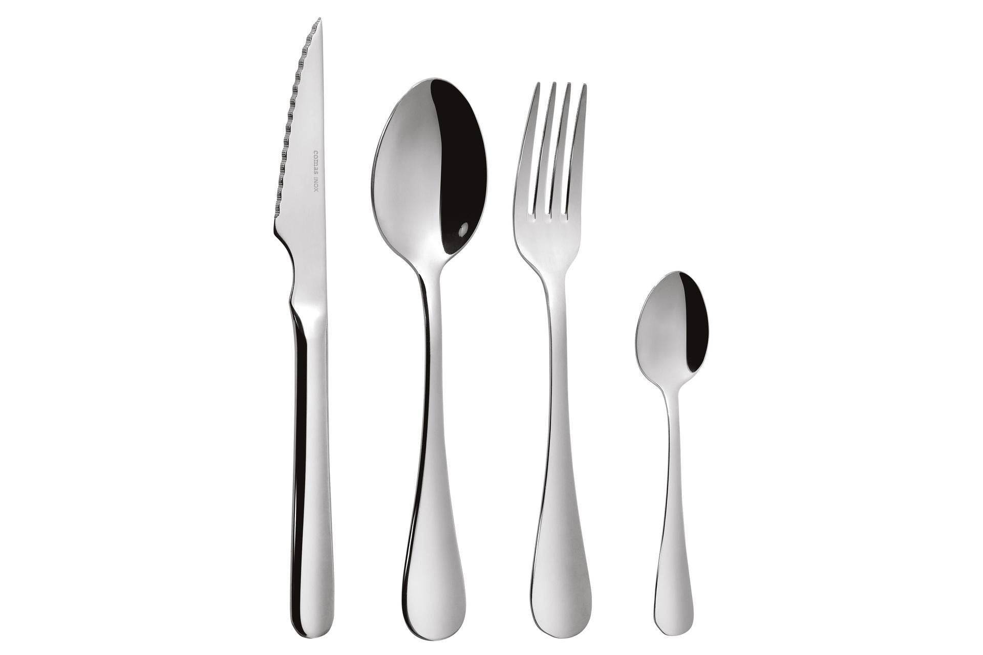 Comas Sevilla XL Cucchiaio Moka Inox 2 mm - Acciaio Nichel Free - Set 12 Pz 3