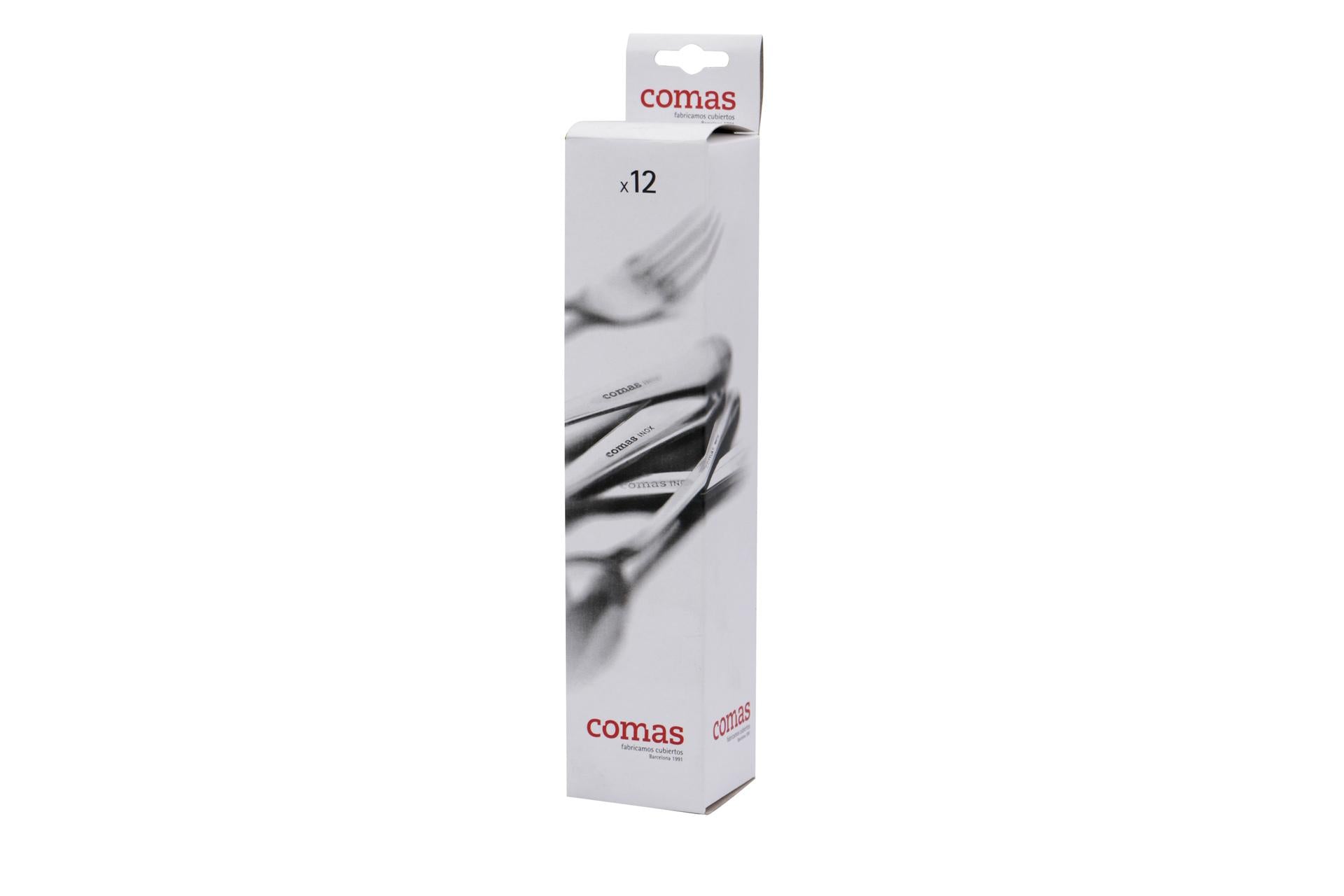 Comas Bilbao XL Coltello Pesce Inox Nickel Free - Finitura Lucida Lunghezza XL Spessore 2.5 mm - Set 12 Pz 4