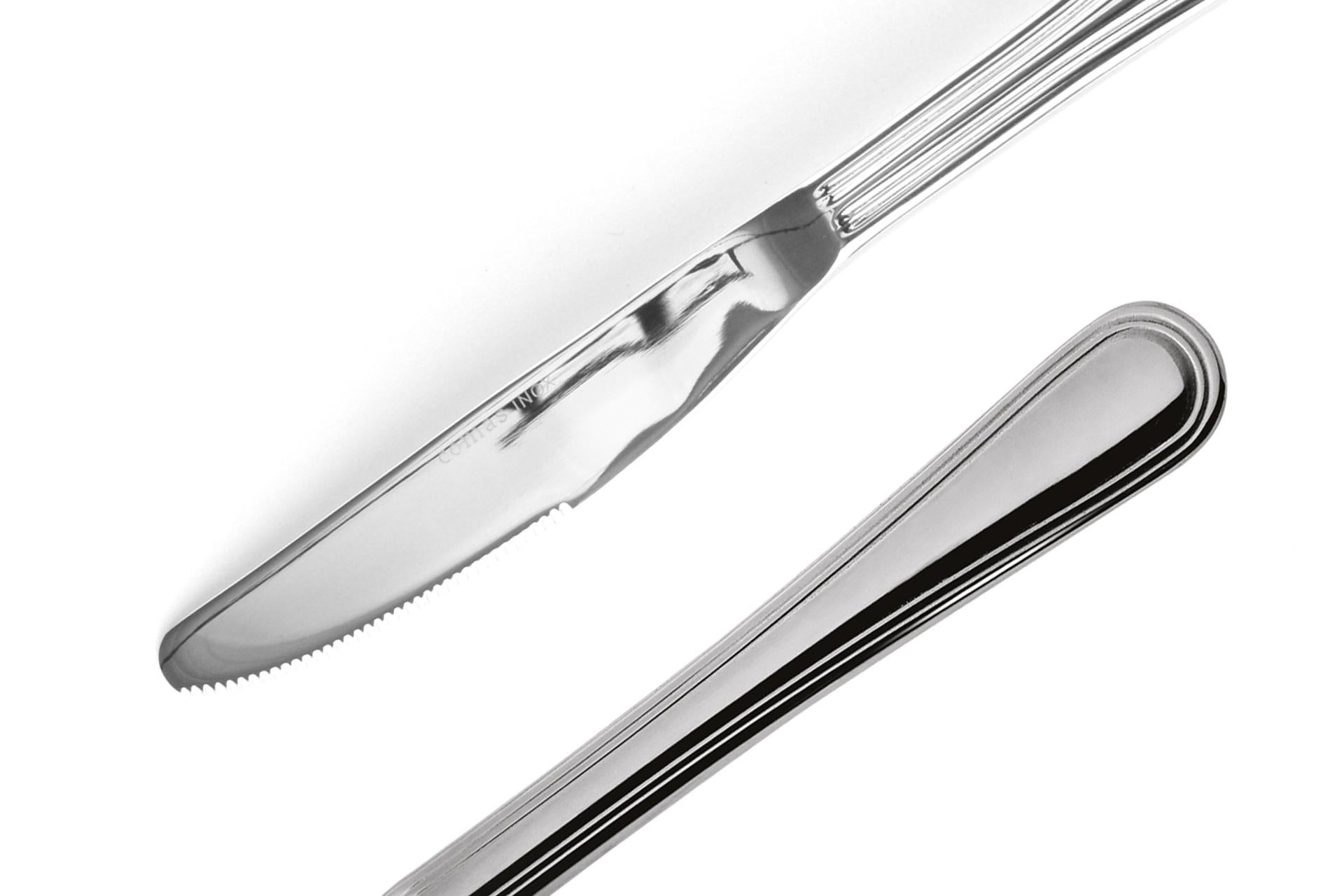 Comas Bilbao XL Coltello Frutta Inox Forgiato - Lunghezza XL, Spessore 2.5 mm, Acciaio Nickel Free, Finitura Lucida - Set 12 Pz