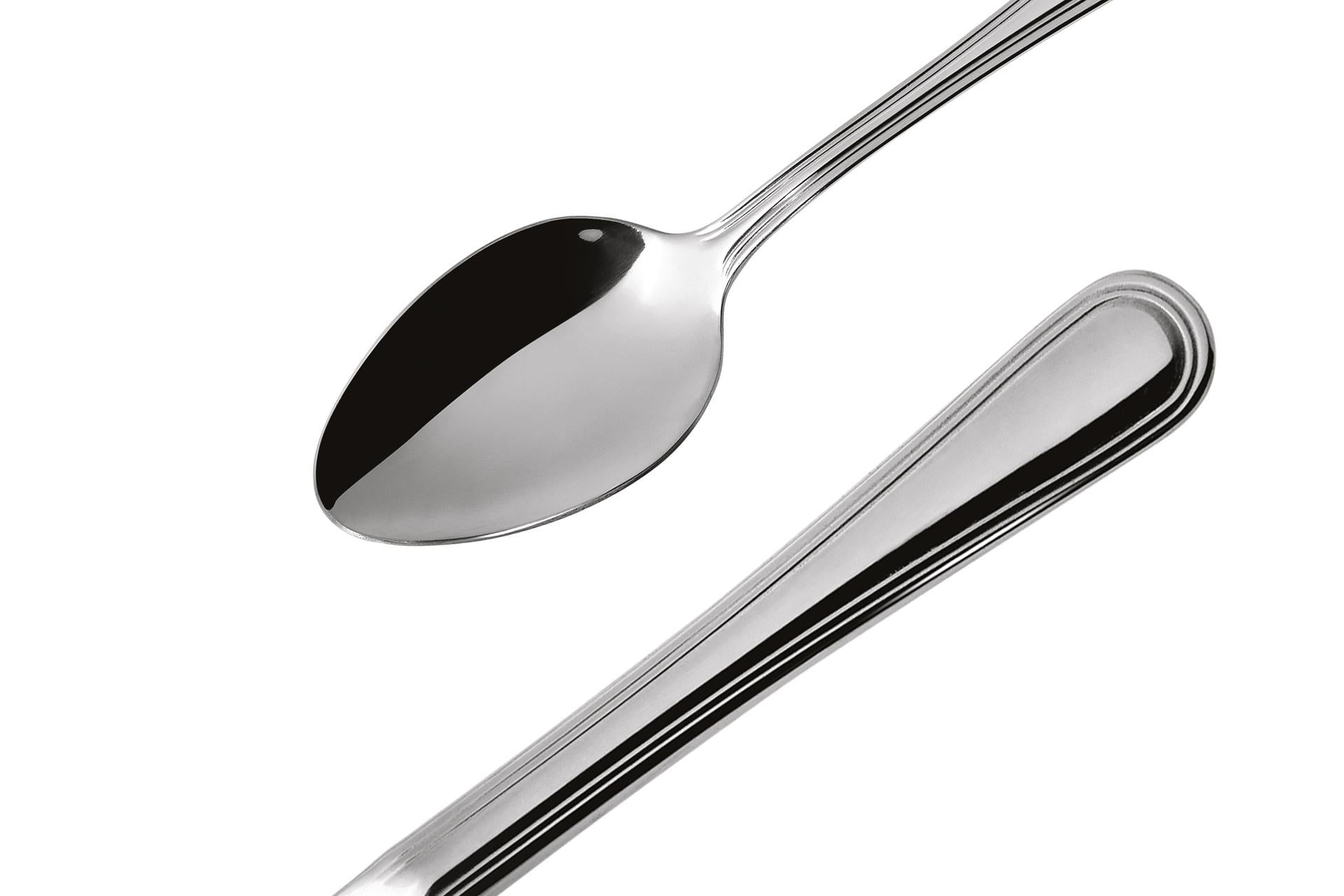 Comas Bilbao XL Cucchiaio Moka Inox 2.5 mm - Linea Acciaio Nickel Free Finitura Lucida - Set 12 Pz