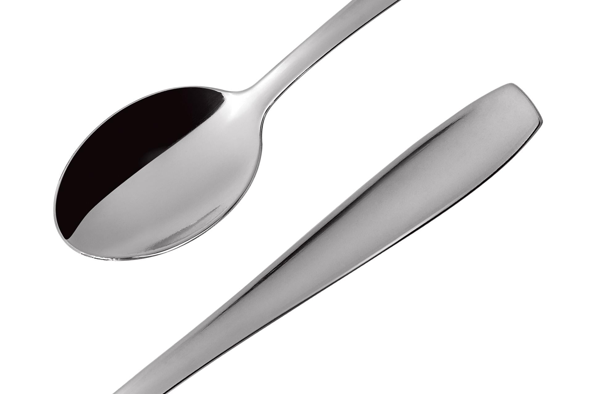 Comas Hotel Extra Cucchiaio Moka Inox 1.2 mm - Classica e Liscia - Set 12 Pz