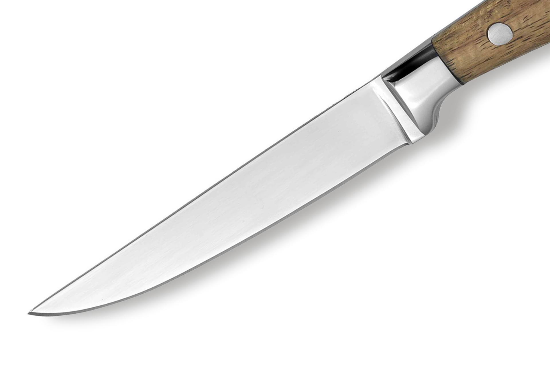 Comas Chuleteros HQ Coltello Steak Montblanc 7068 - Coltello da Tavola In Acciaio Inossidabile Temprato - Set 6 Pz