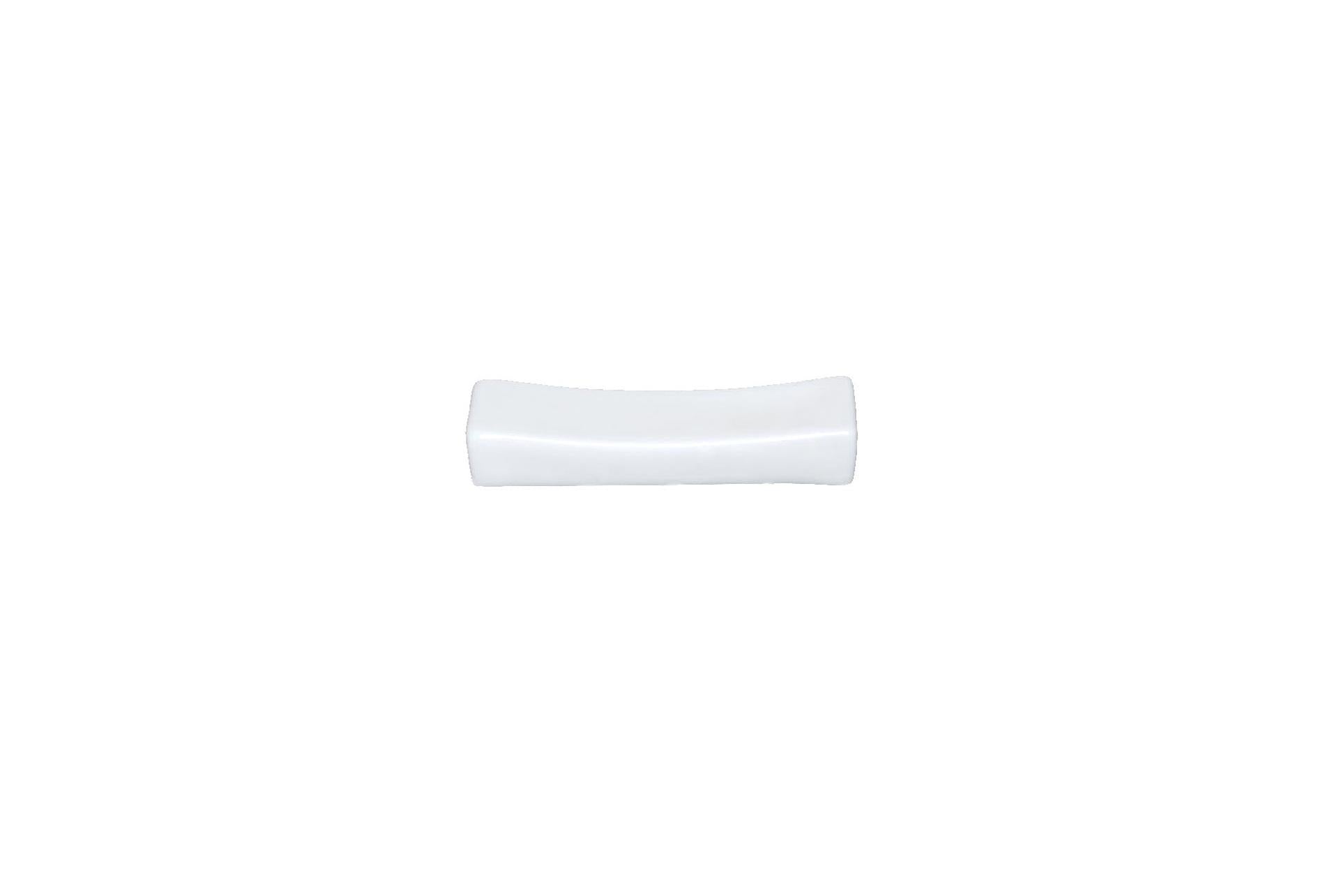 Import Tavola Professional JustWhite Appoggiaposate 7.7 x 2.7 x H.1.3 cm In Porcellana Bianca - Set 12 Pz