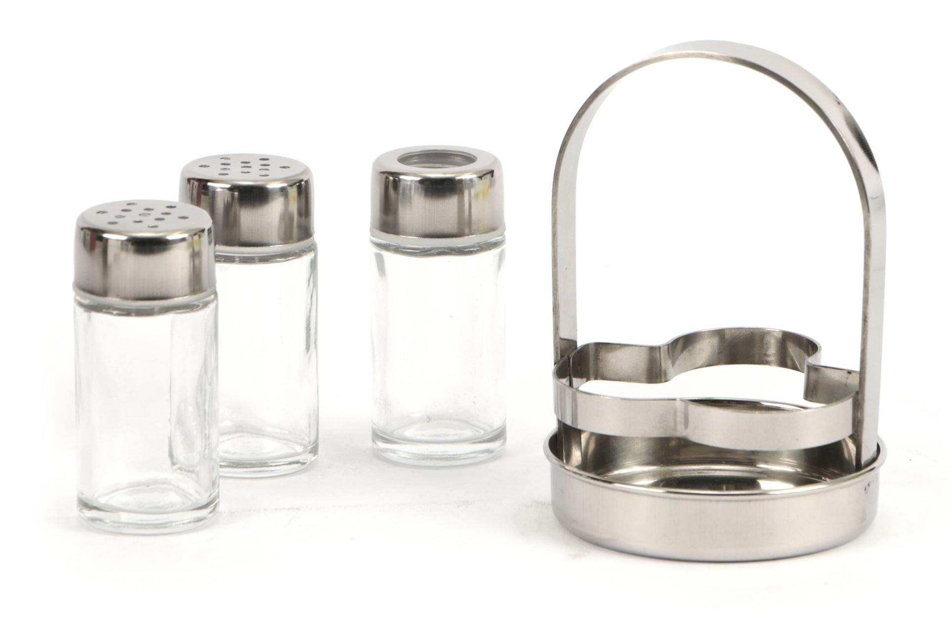 Ilsa Easy-Stand Set 3 Pezzi Sale Pepe Stuzzicadenti In Acciaio Inox - Set 3 Pz
