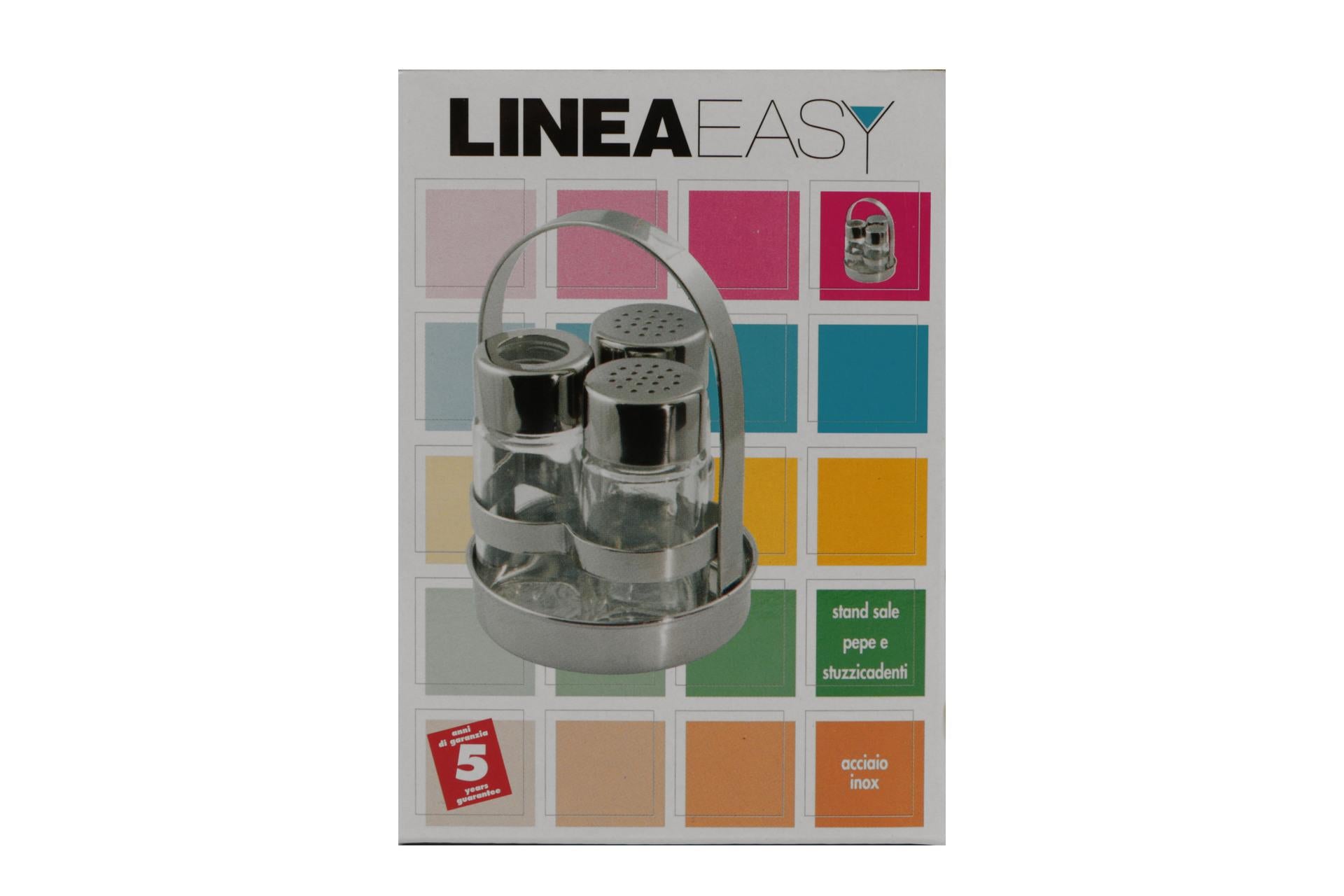 Ilsa Easy-Stand Set 3 Pezzi Sale Pepe Stuzzicadenti In Acciaio Inox - Set 3 Pz 8
