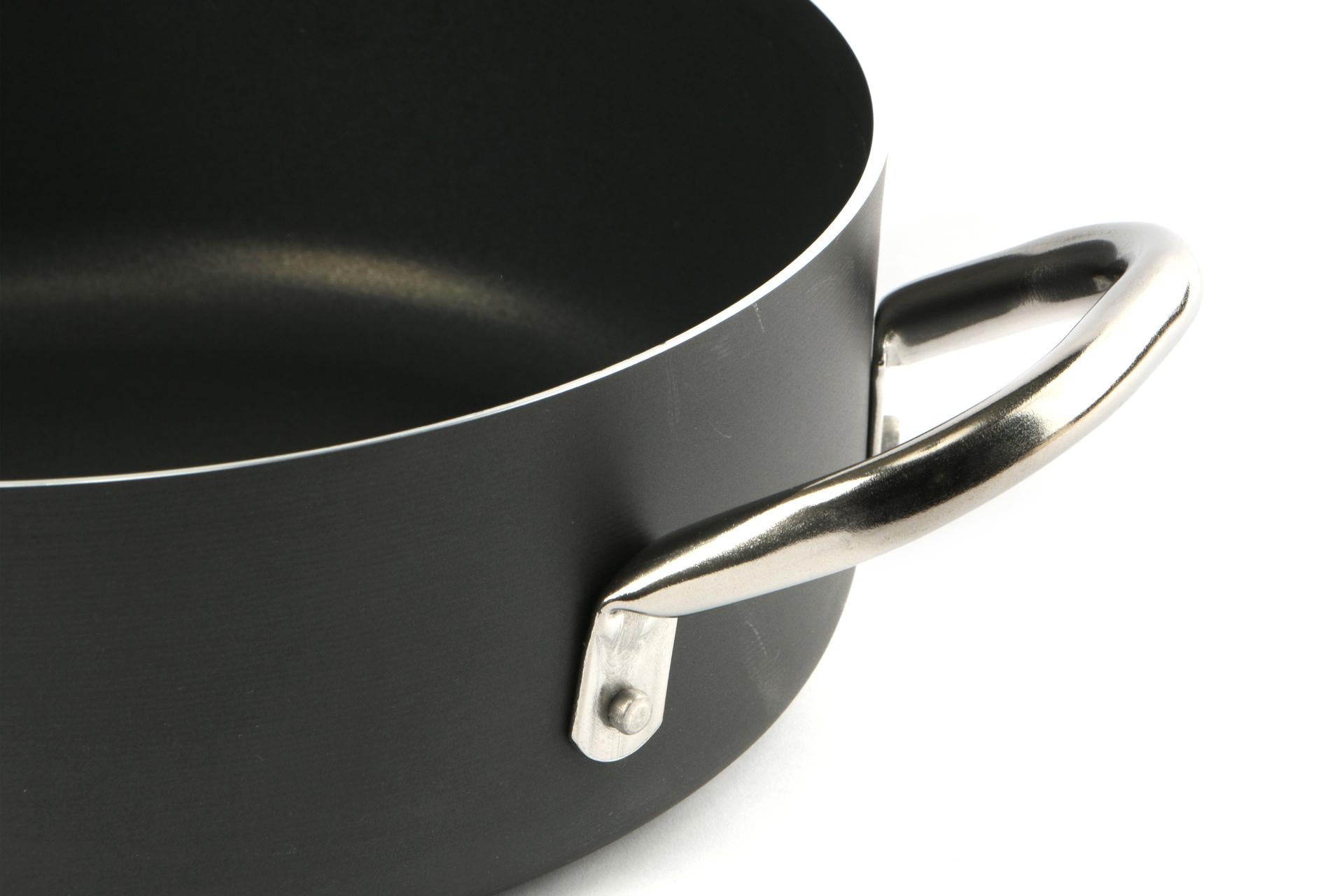Ballarini Professionale Casseruola Bassa Antiaderente Ø36 cm - 2 Manici In Alluminio Con Rivestimento Antimacchia