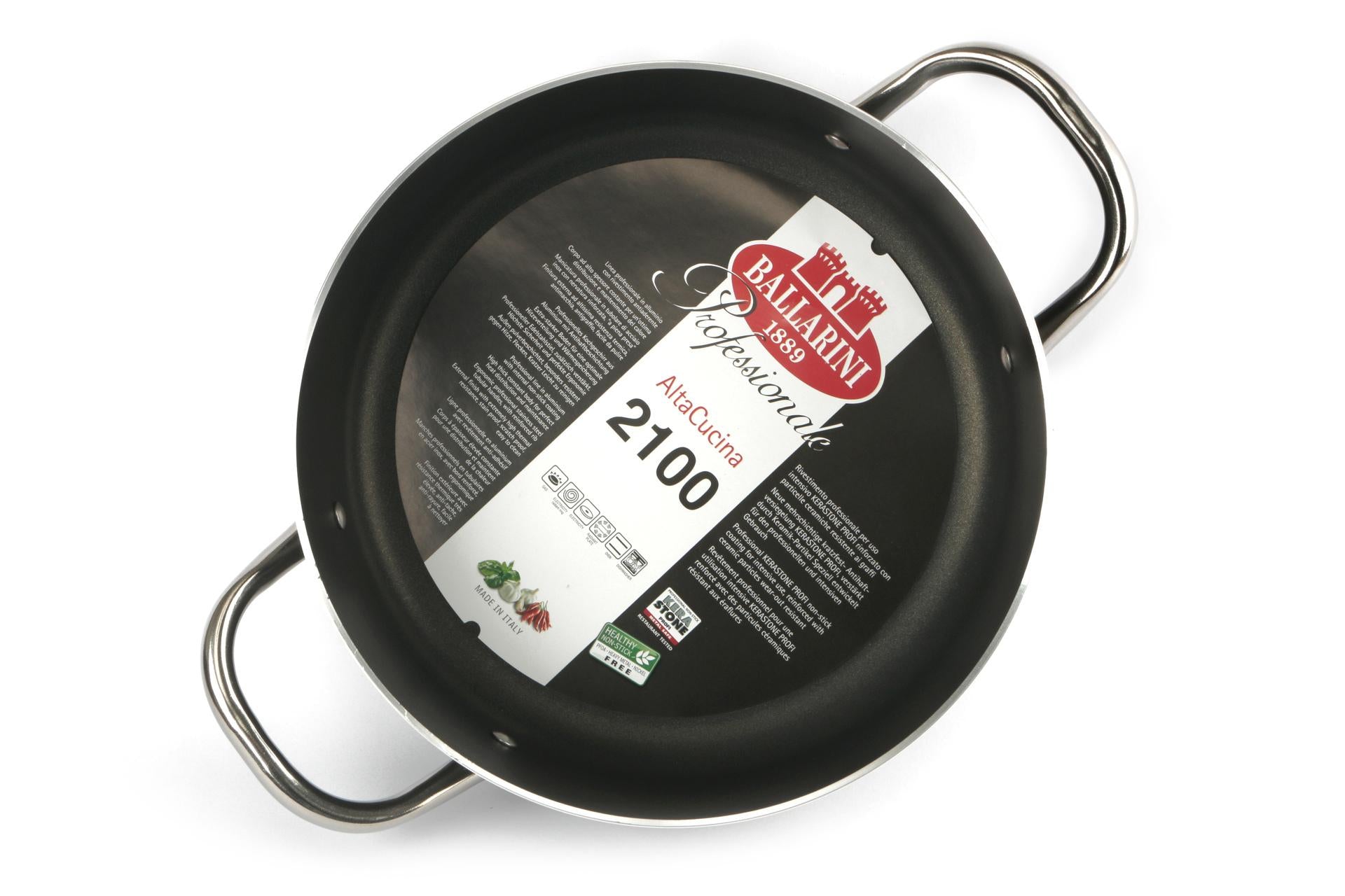 Ballarini Professionale Casseruola Bassa Antiaderente Ø36 cm - 2 Manici In Alluminio Con Rivestimento Antimacchia 6