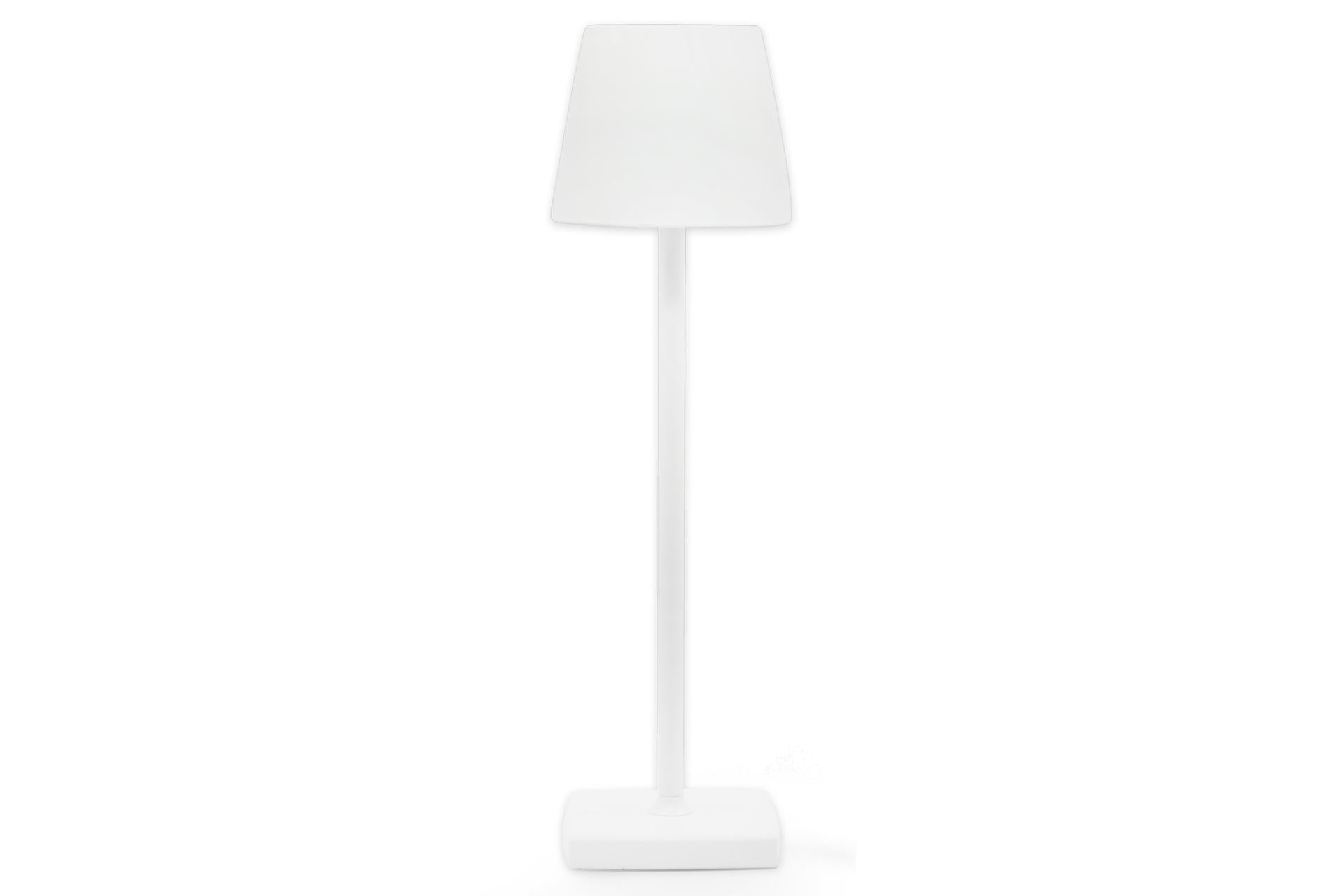 Import Tavola Professional Lumiere Lampada da Tavolo LED Bianca H.38 cm - Ricaricabile, Dimmerabile, IP54, Alluminio Verniciato e Policarbonato