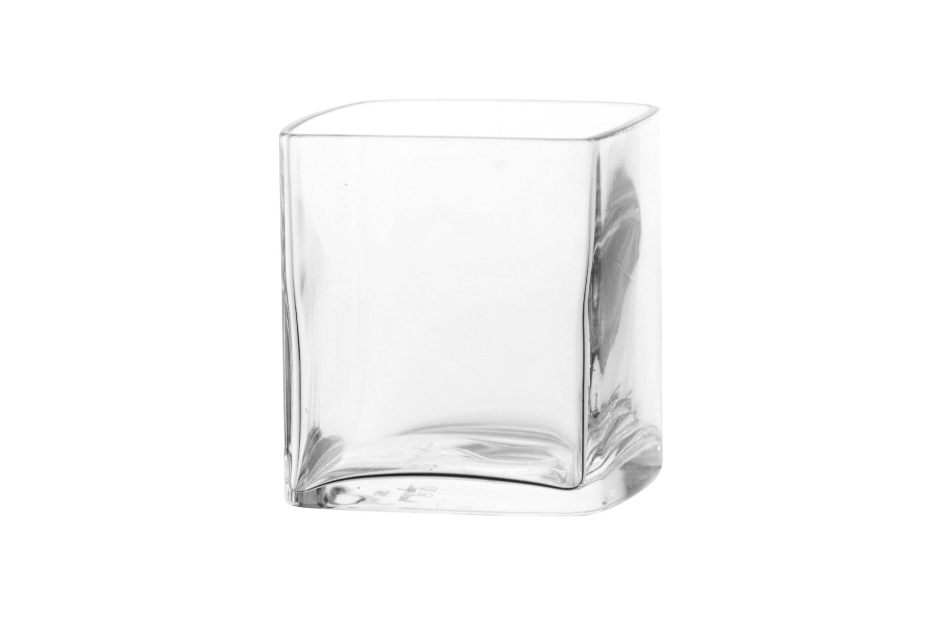 Bormioli Luigi Michelangelo Bicchiere Cubo 13 cl - Confezione da 6 Bicchieri Professionali Resistenti Lavastoviglie - Set 6 Pz