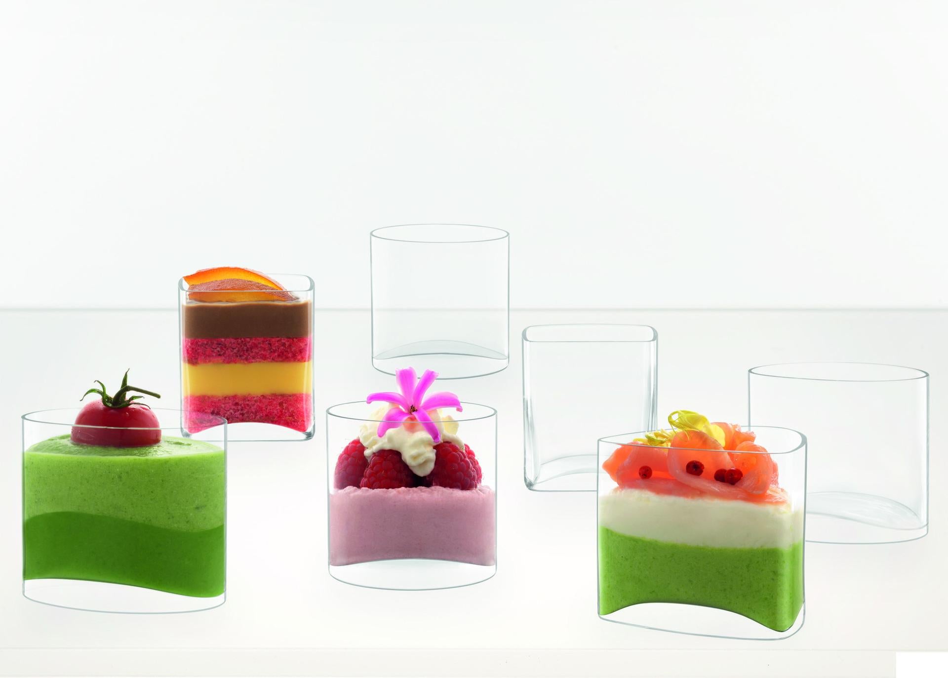 Bormioli Luigi Michelangelo Bicchiere Cubo 13 cl - Confezione da 6 Bicchieri Professionali Resistenti Lavastoviglie - Set 6 Pz 5