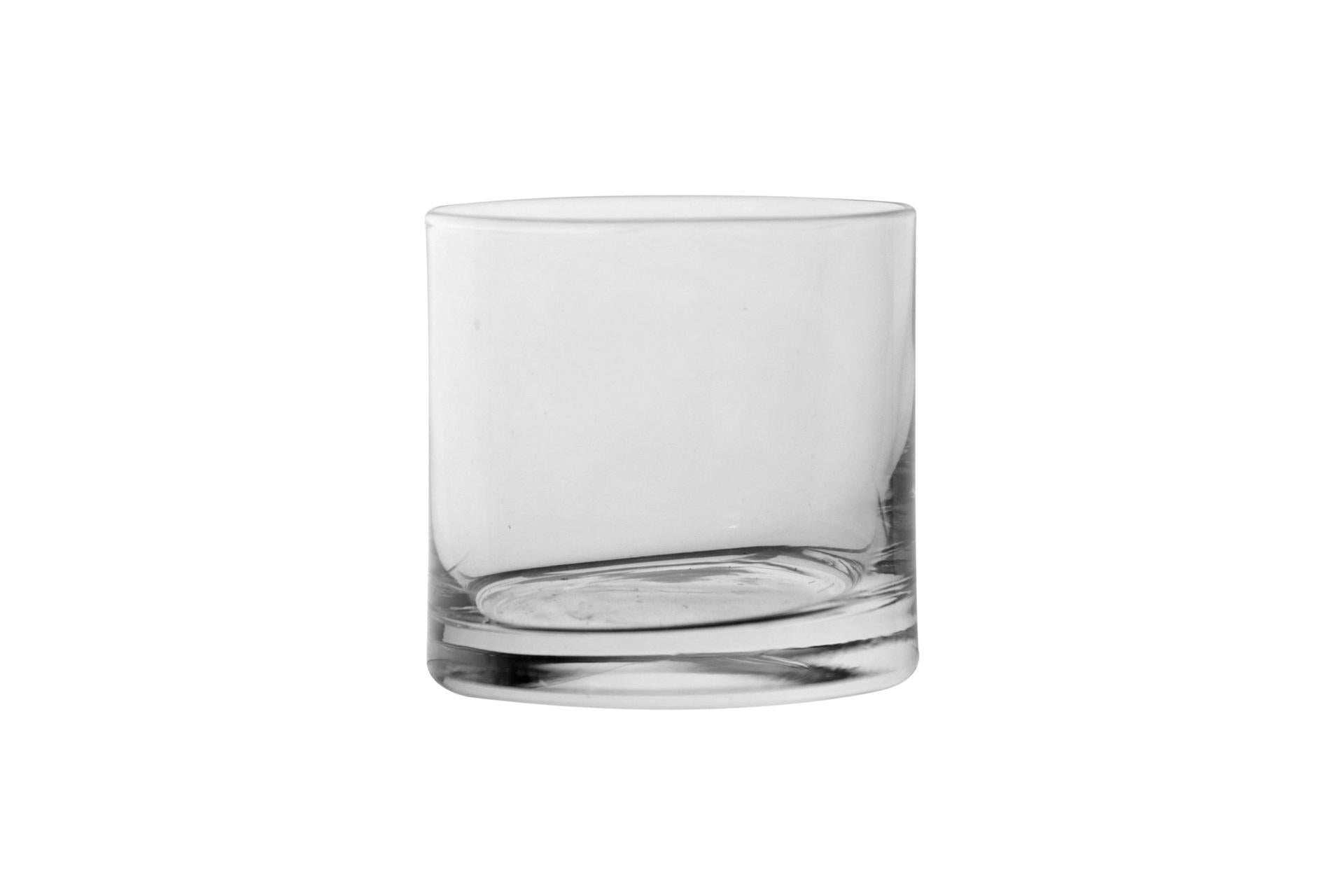 Bormioli Luigi Michelangelo Bicchiere Cilindrico 13 cl - Set di 6 Bicchieri Professionali Resistenti alle Rotture e Lavabili in Lavastoviglie - Set 6 Pz