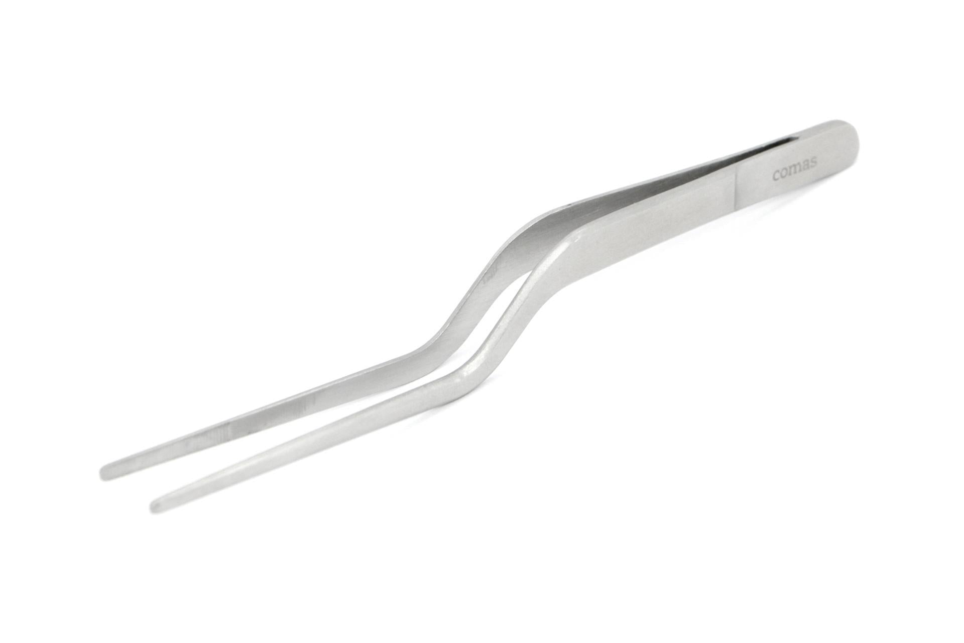 Comas Pinza Chef Curva 14.5 cm In Acciaio Inox per Rimozione Lische e Spine