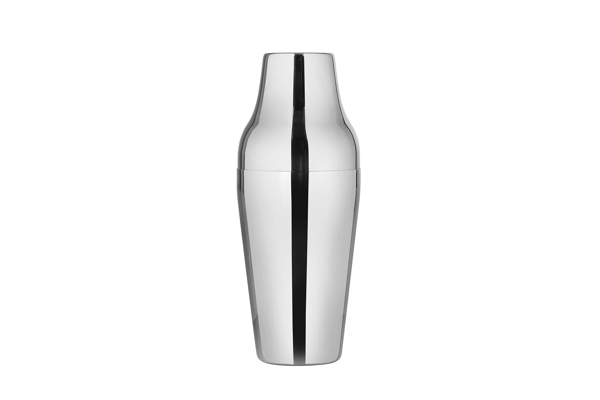 Training Consulting Shaker Parisienne H.22.5 cm - Ø8.2 cm In Acciaio Inox - Capacità 600 ml