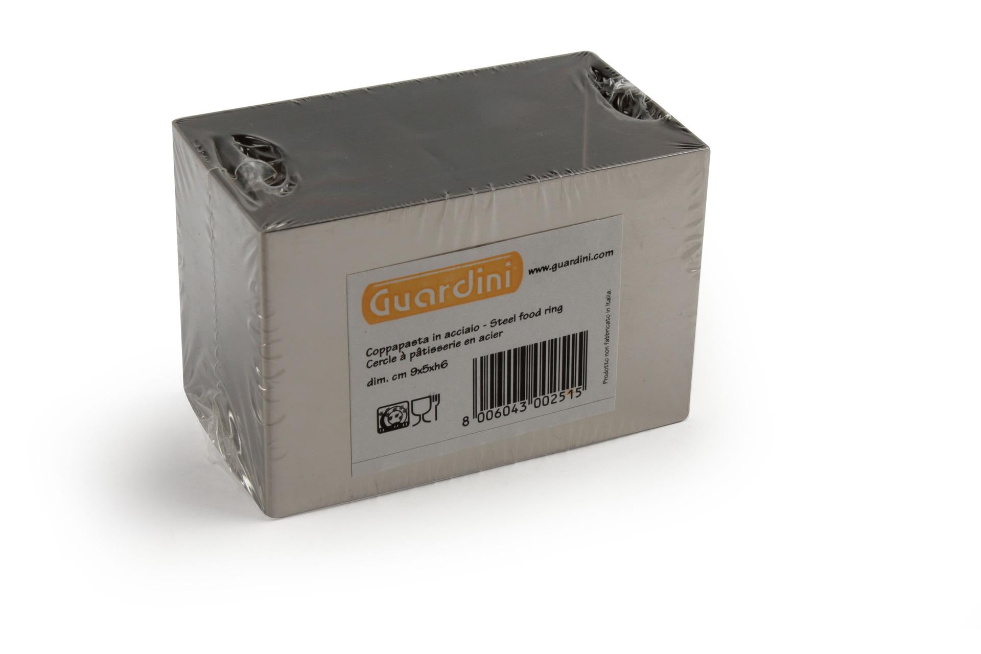 Guardini Coppapasta Rettangolare H.6 cm - 9 x 5 cm In Acciaio Inox per Pasta e Dolci