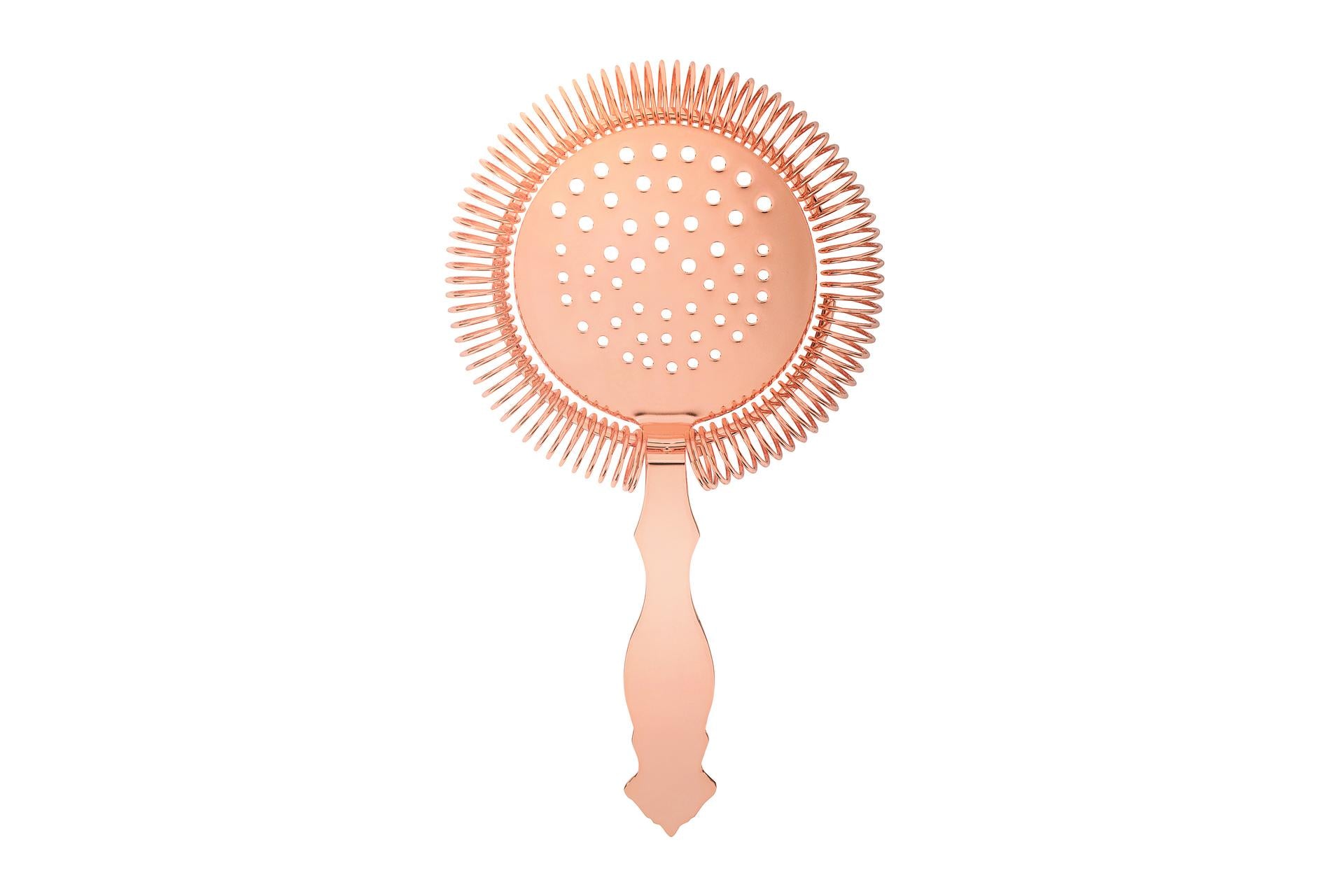 Training Consulting Strainer Hawthorne Vintage Ø10 cm - L.18.5 cm In Rame Per Cocktail