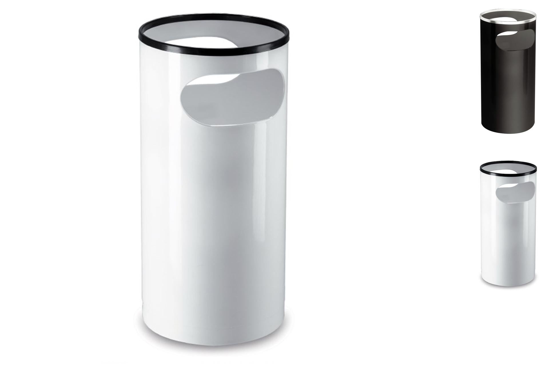 Giganplast Portaombrelli Ambra H.52 cm - Ø25 cm In Polipropilene Nero/Bianco Assortiti