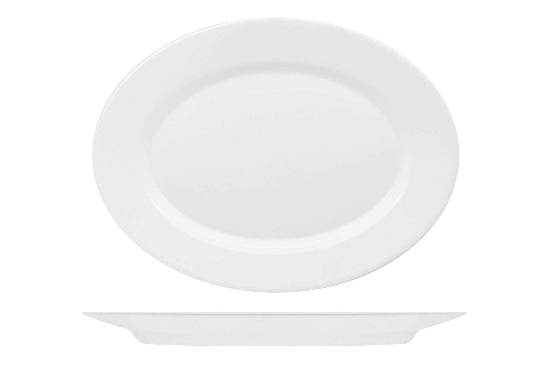 Bormioli Rocco Grangusto Piatto Pesce 35 x 27 cm - Set 12 Pz