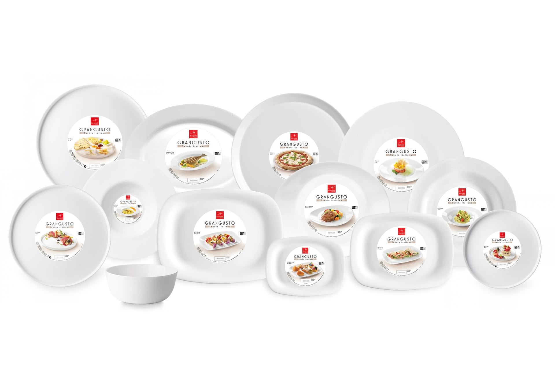 Bormioli Rocco Grangusto Piatto Pesce 35 x 27 cm - Set 12 Pz 3