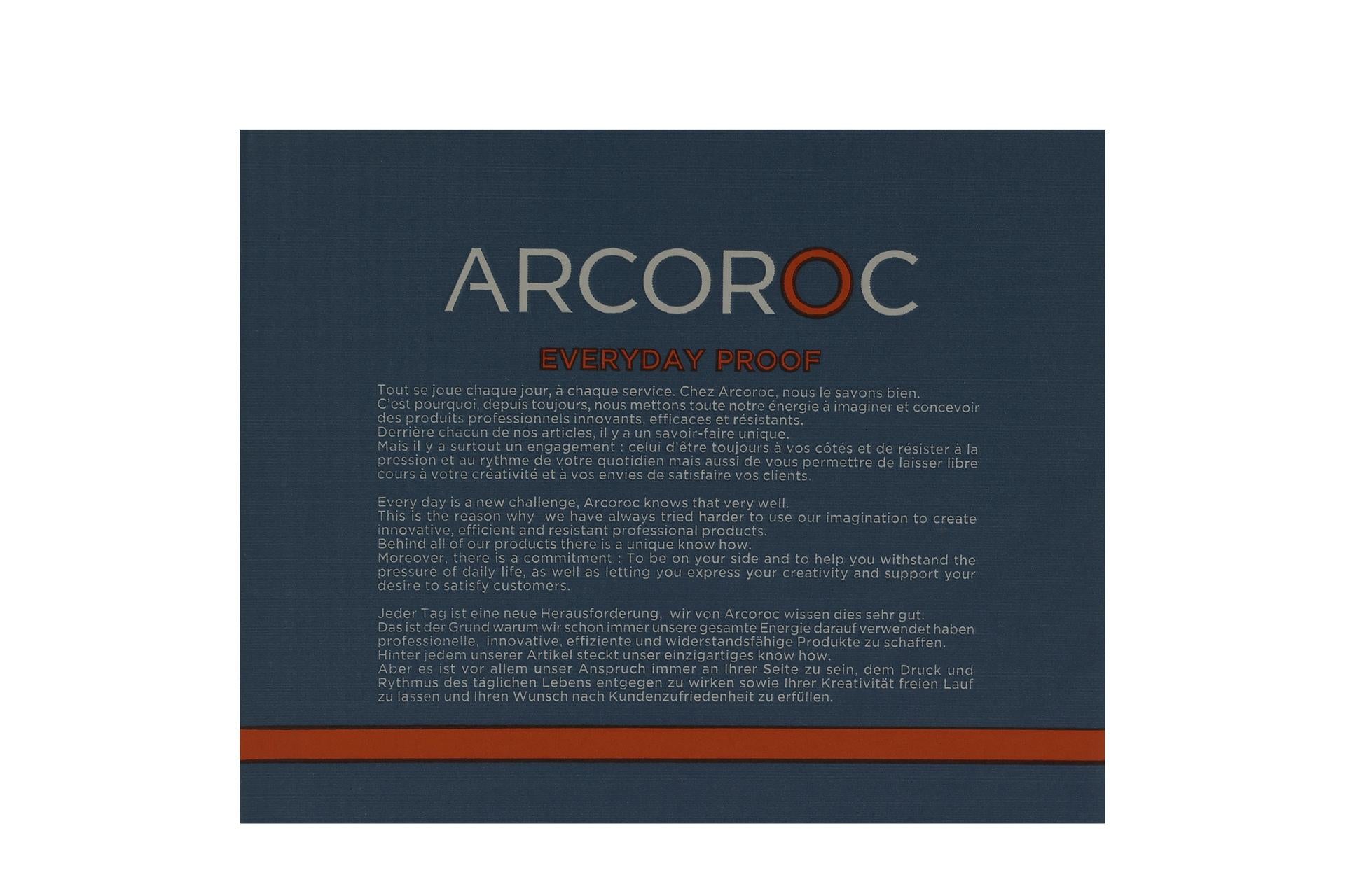 Arcoroc Stack Up Bicchiere Temperato Cl 47 - H 147 mm Ø 87 mm Impilabile - Set 6 Pz 8