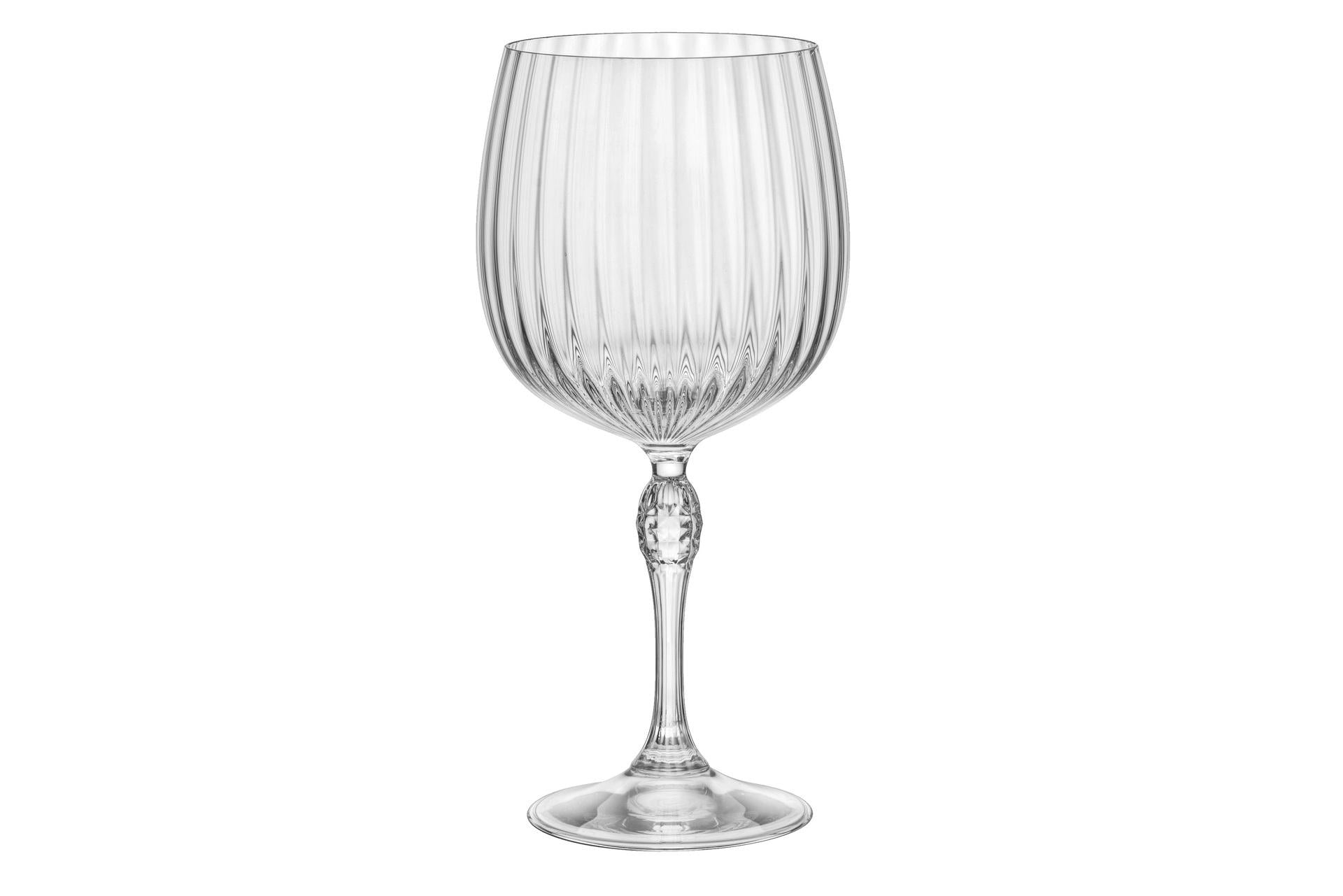 Bormioli Rocco America '20s Set 6 Calici Cocktail Gin Tonic H.22.6 cm - 74.5 cl In Vetro Soffiato - Set 6 Pz 2