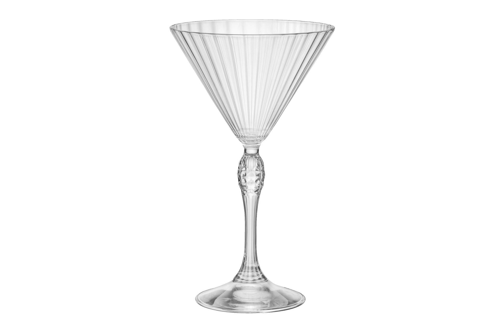 Bormioli Rocco America '20s Set 6 Calici Cocktail Martini H.18 cm - 25 cl In Vetro Soffiato - Set 6 Pz 2