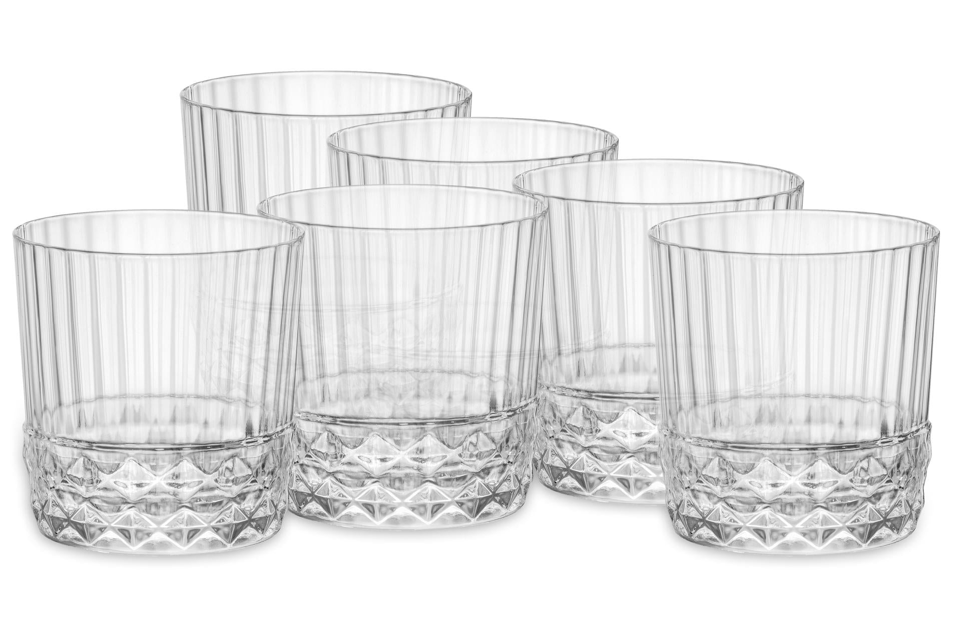 Bormioli Rocco America '20s Set 6 Bicchieri Cocktail DOF 37 cl - H.9.2 cm Ø8.8 cm - Set 6 Pz