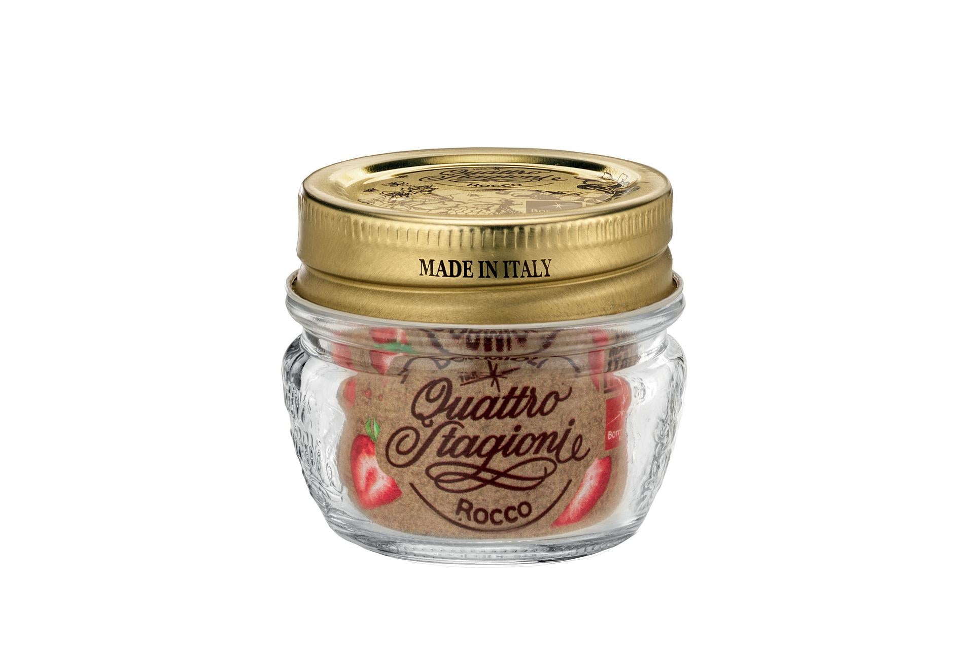 Bormioli Quattro Stagioni Vaso Con Capsula Cl.4 - H.5.46 cm Ø5.6 cm Capacità Max Cl.8 - Set 12 Pz