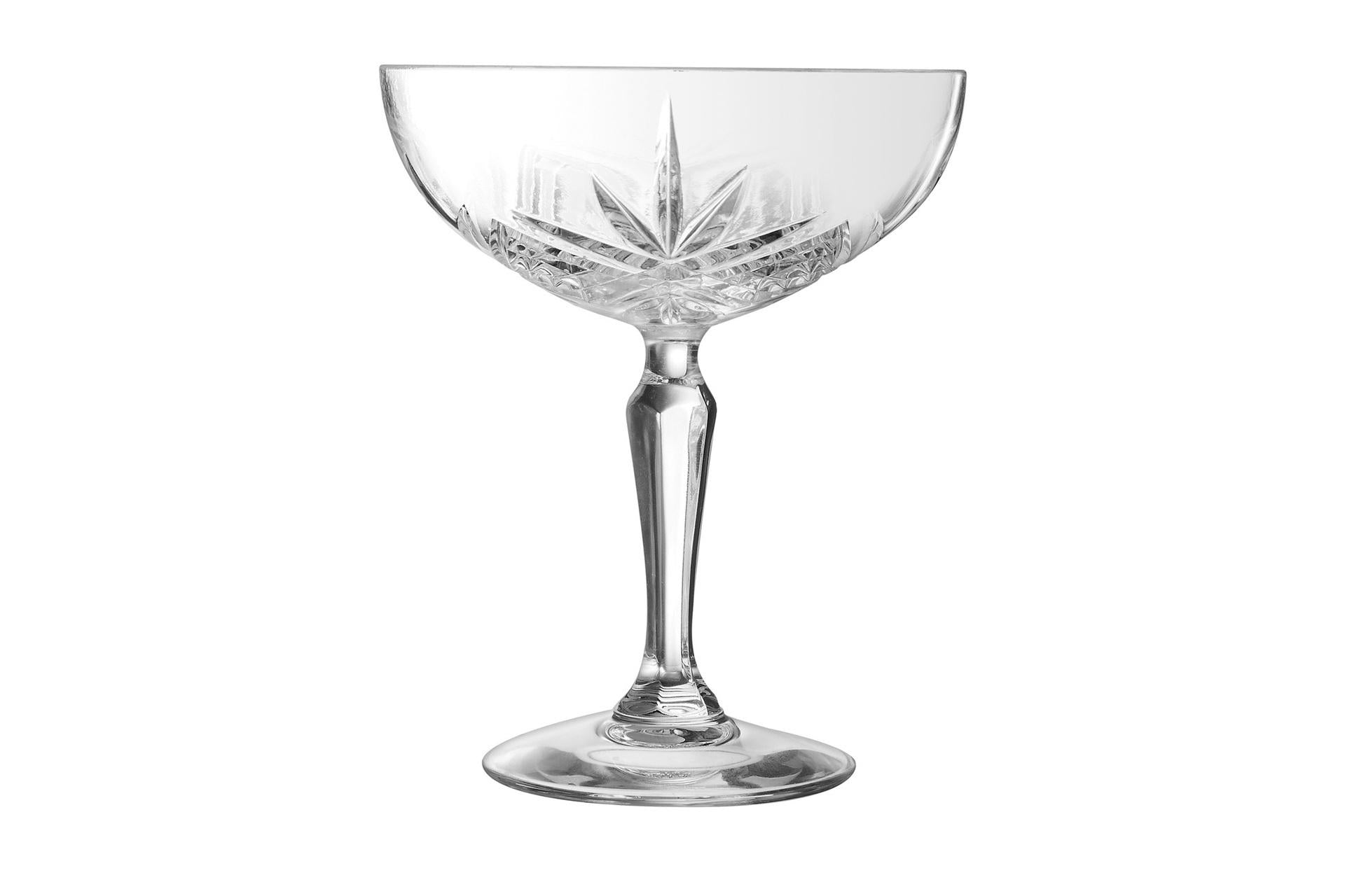 Arcoroc Broadway Calice Coppa 25 cl - H.138 mm Ø115 mm In Vetro Trasparente - Set 6 Pz