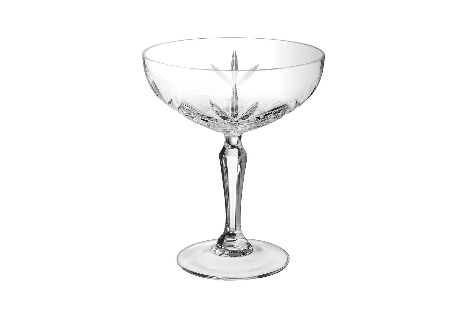 Arcoroc Broadway Calice Coppa 25 cl - H.138 mm Ø115 mm In Vetro Trasparente - Set 6 Pz