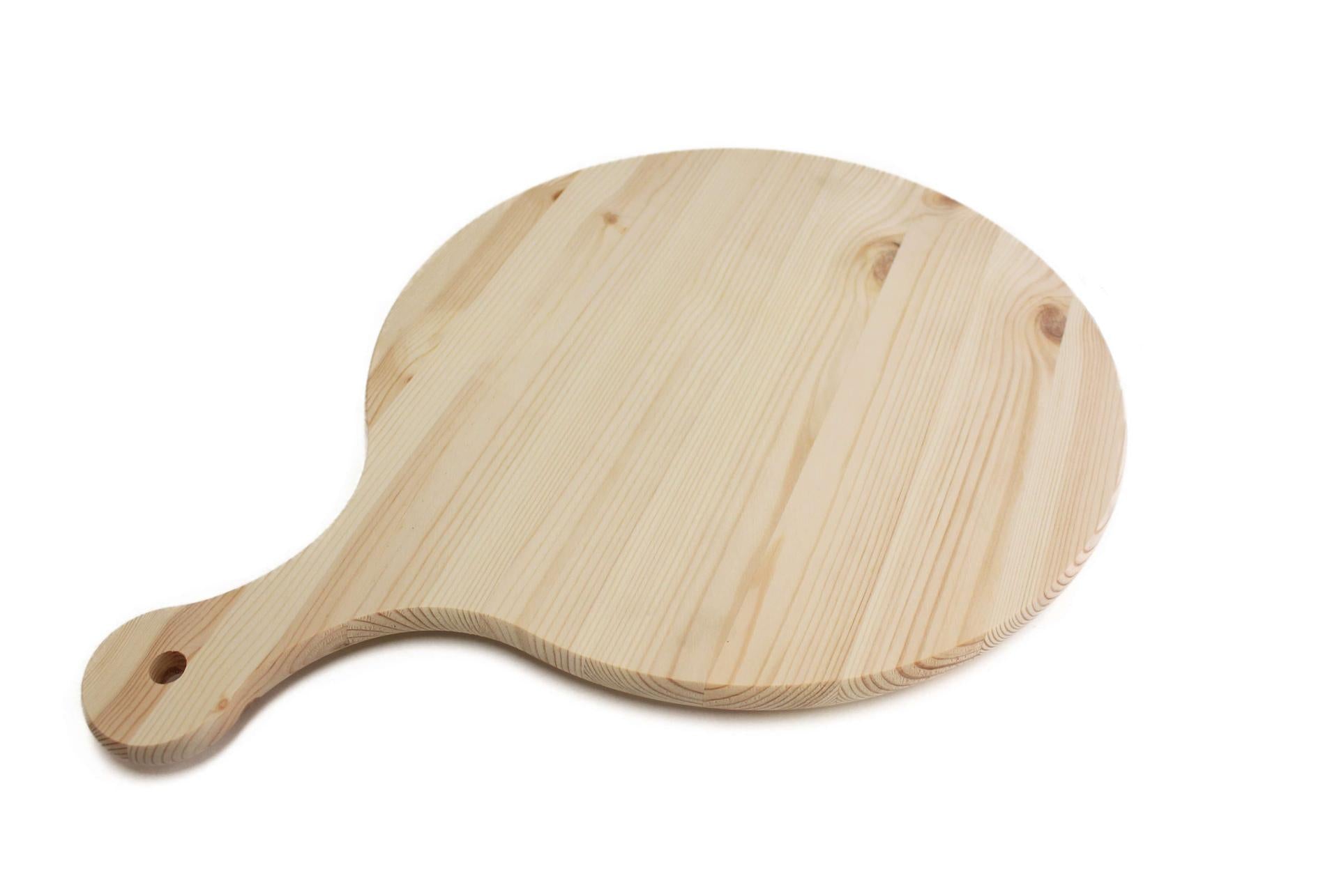 Calder Tagliere Polenta H.2 cm - 30 cm In Legno d'Abete