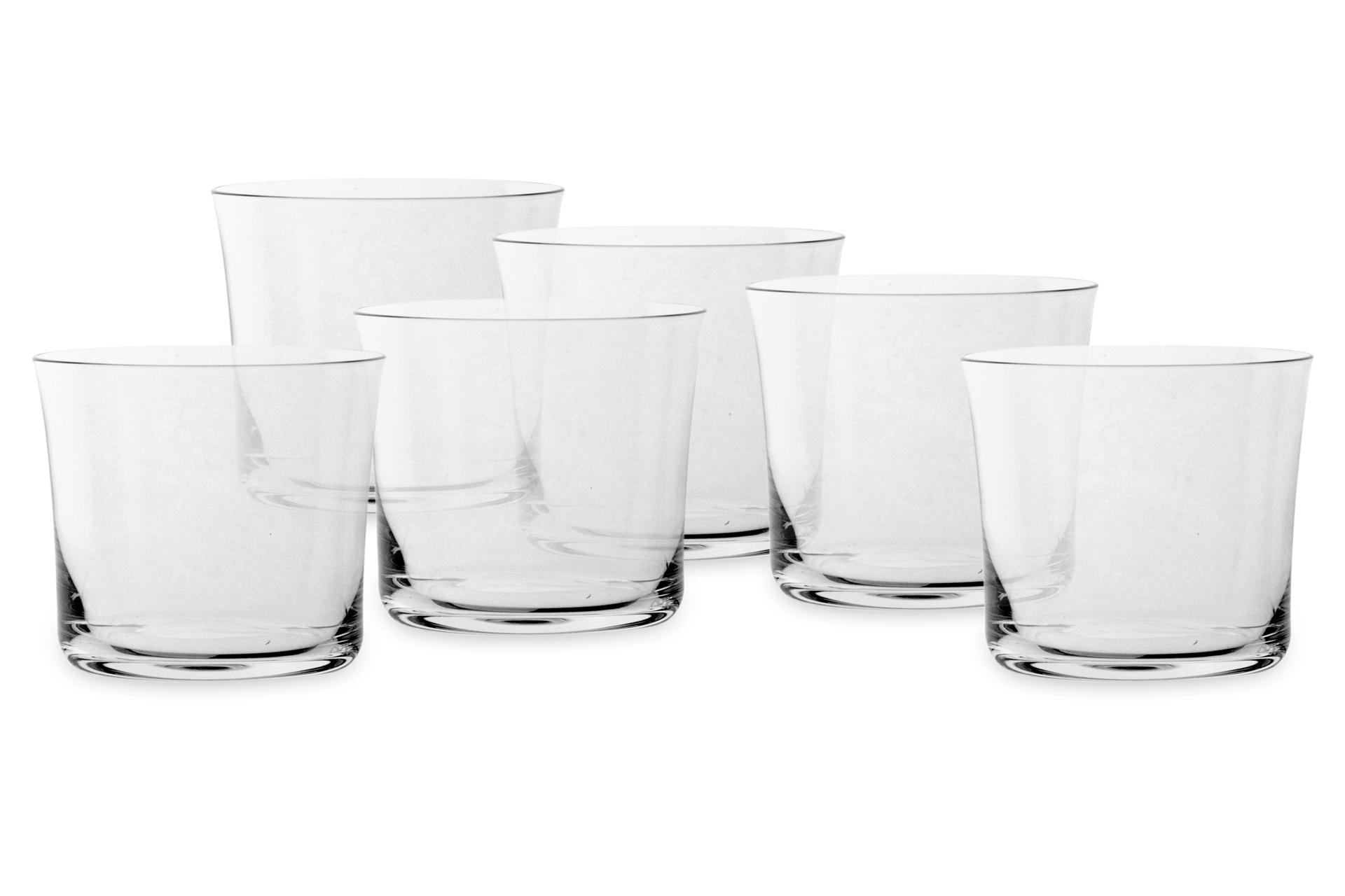 Pasabahce Savage Set 6 Bicchieri Lowball Cl.29.5 - Collezione Nude In Cristallo Senza Piombo - Set 6 Pz