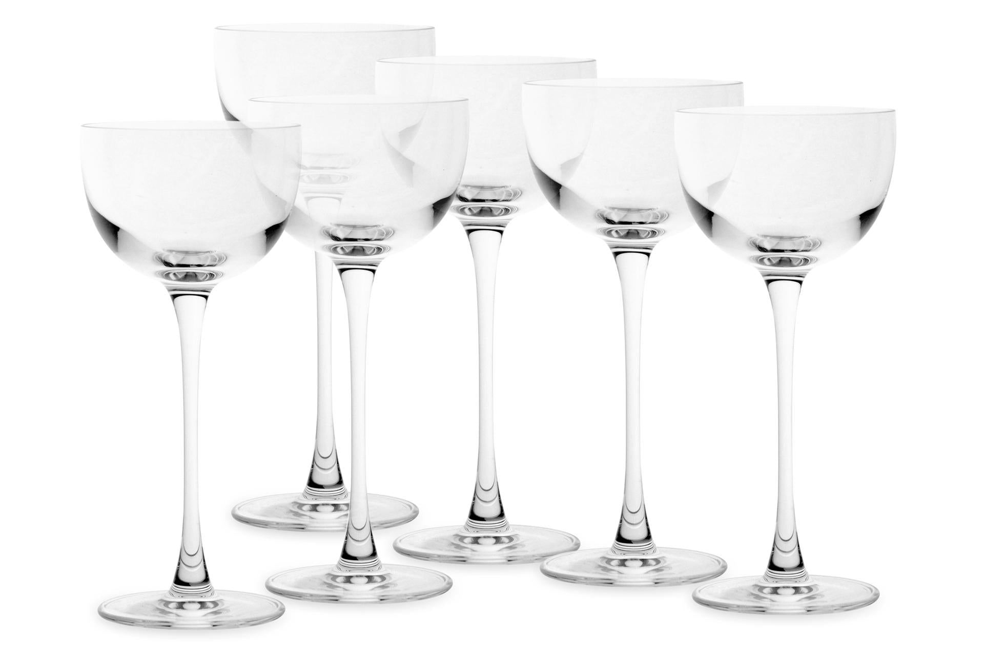 Pasabahce Savage Set 6 Calici Pony Cl.13.5 - Collezione Nude In Cristallo Senza Piombo - Set 6 Pz